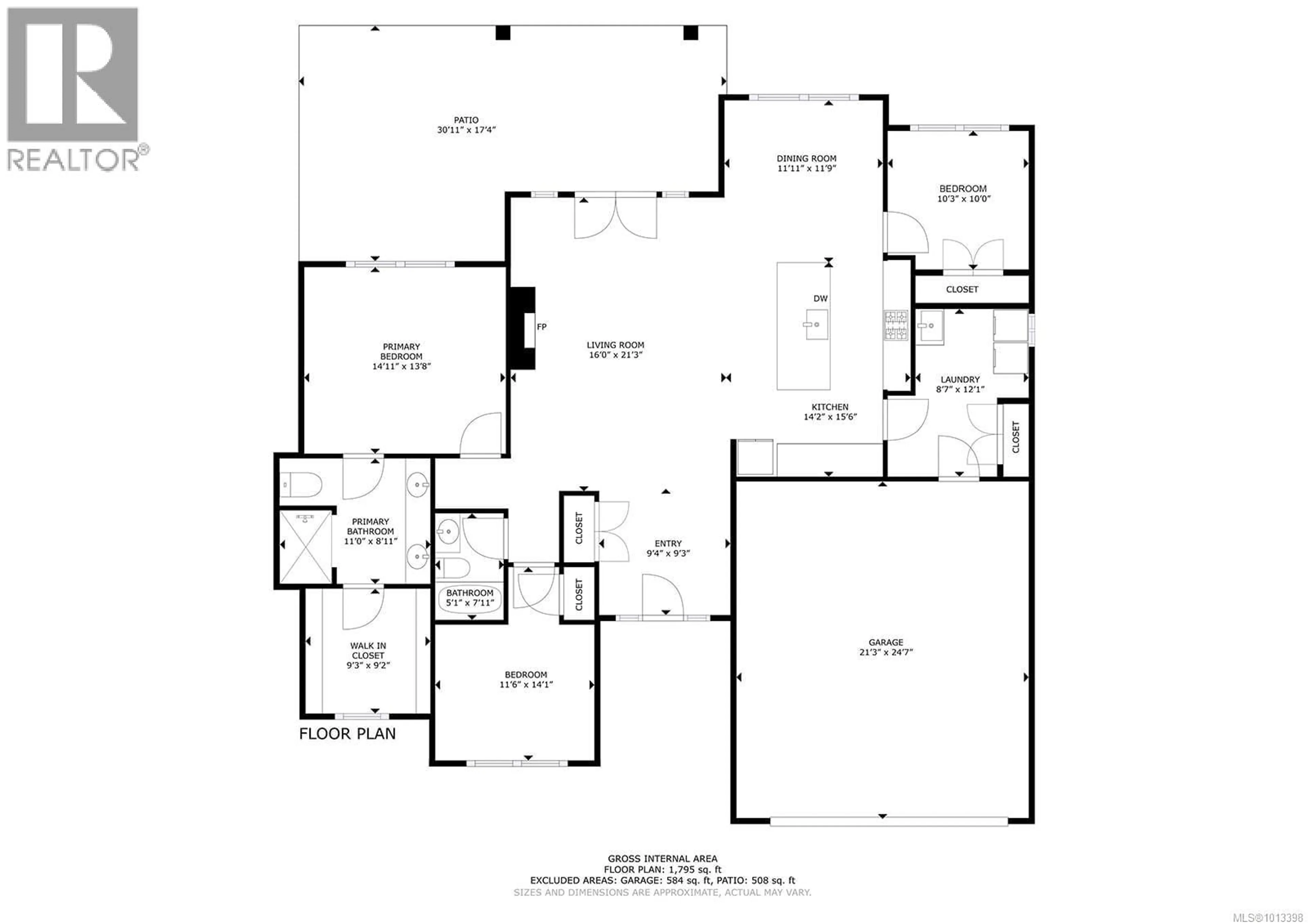 Floor plan for 6400 NEVILANE DRIVE, Duncan British Columbia V9L5S6