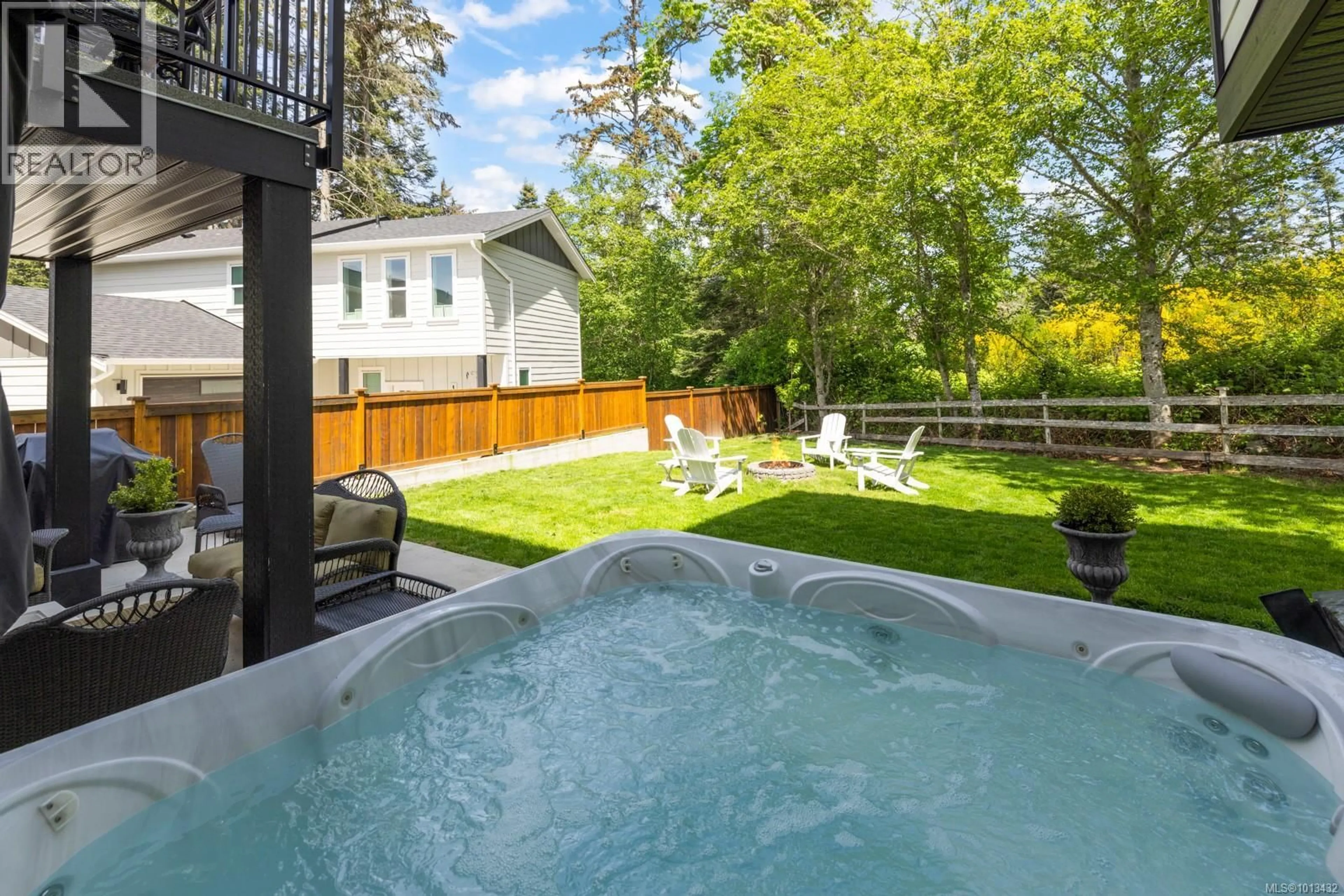 Patio, water/lake/river/ocean view for 2000 STONE HEARTH LANE, Sooke British Columbia V9Z1L3