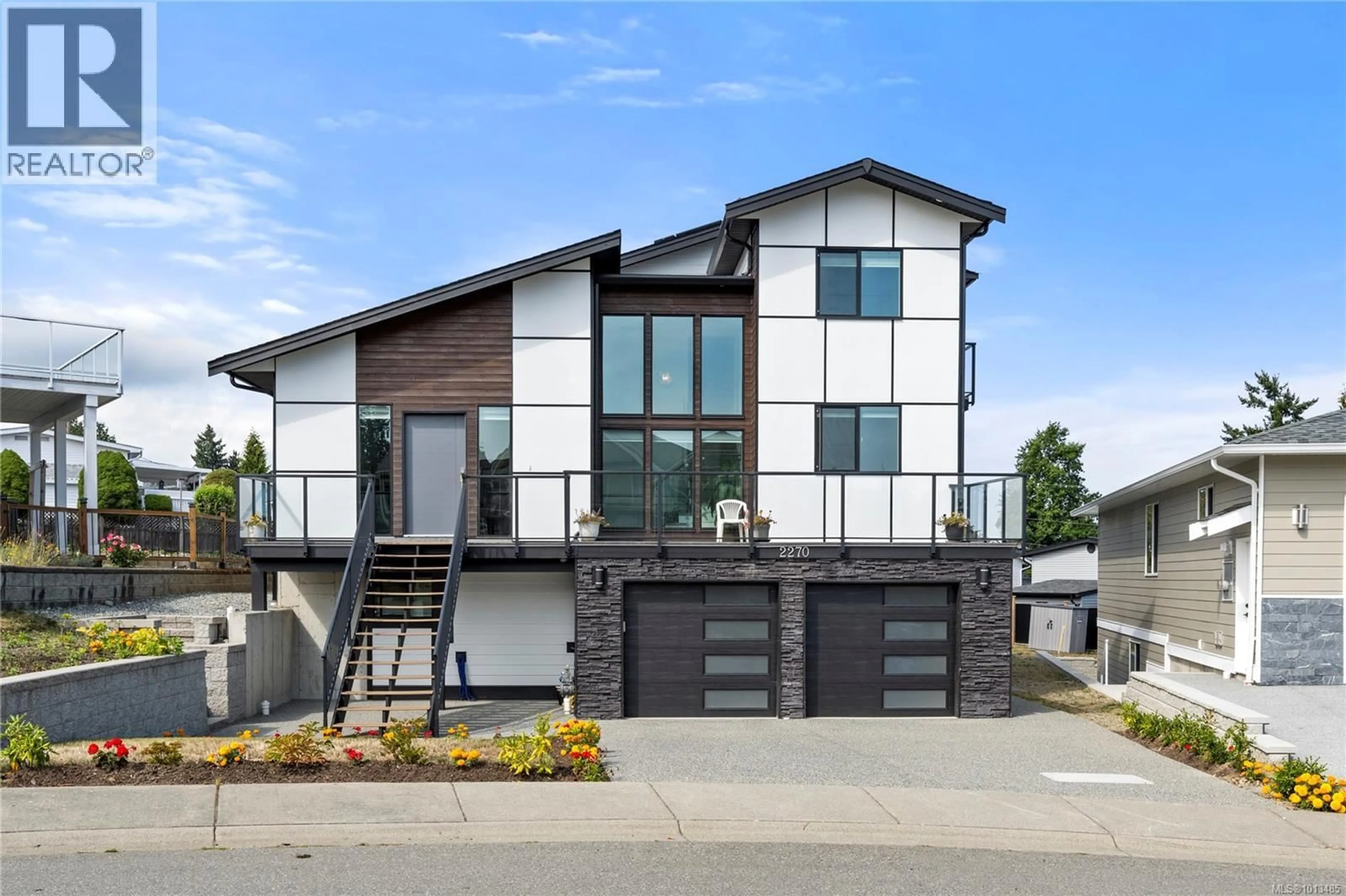 Home with brick exterior material, street for 2270 LEIGHTON ROAD, Nanaimo British Columbia V9R7C1