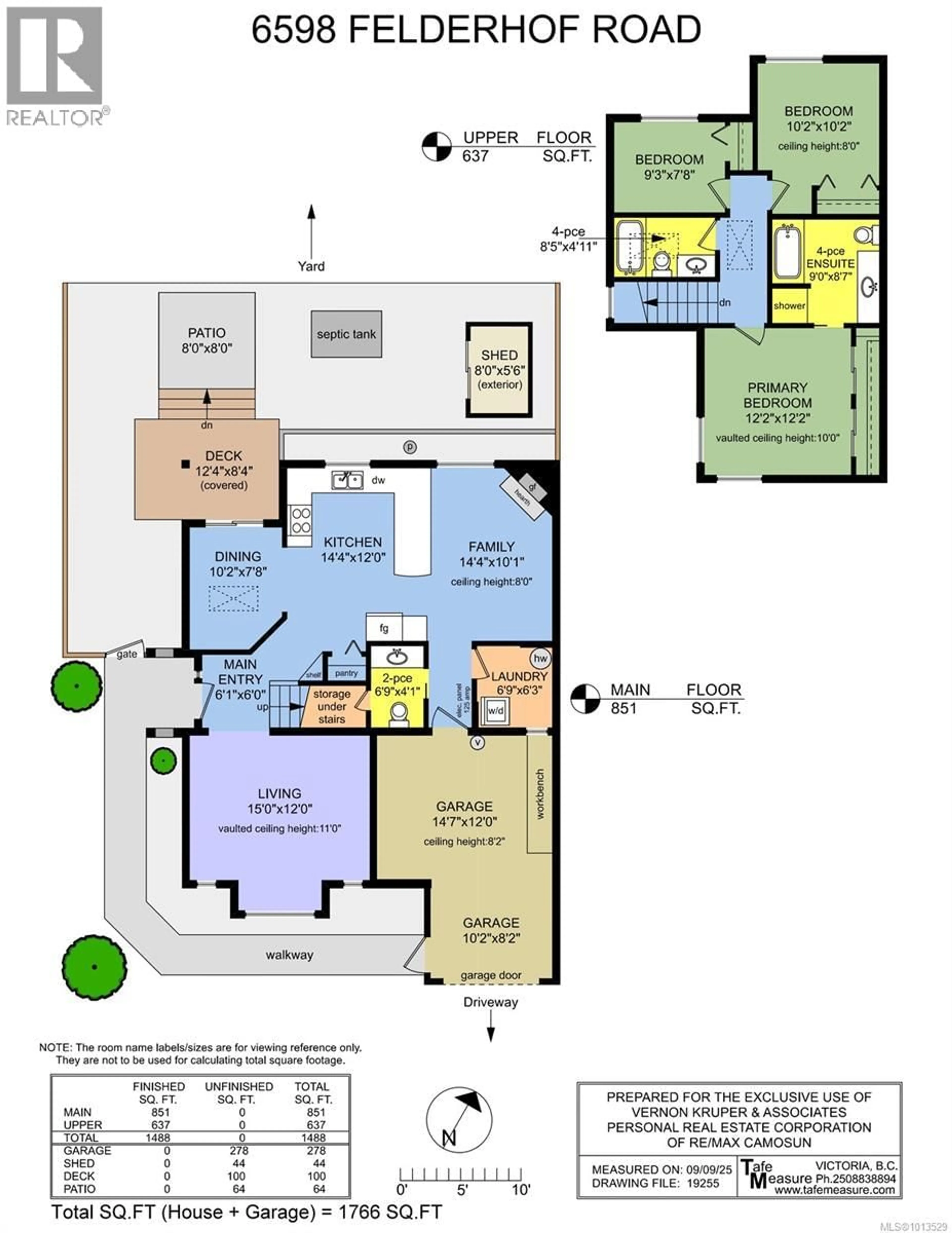 Floor plan for 6598 FELDERHOF ROAD, Sooke British Columbia V9Z0V8