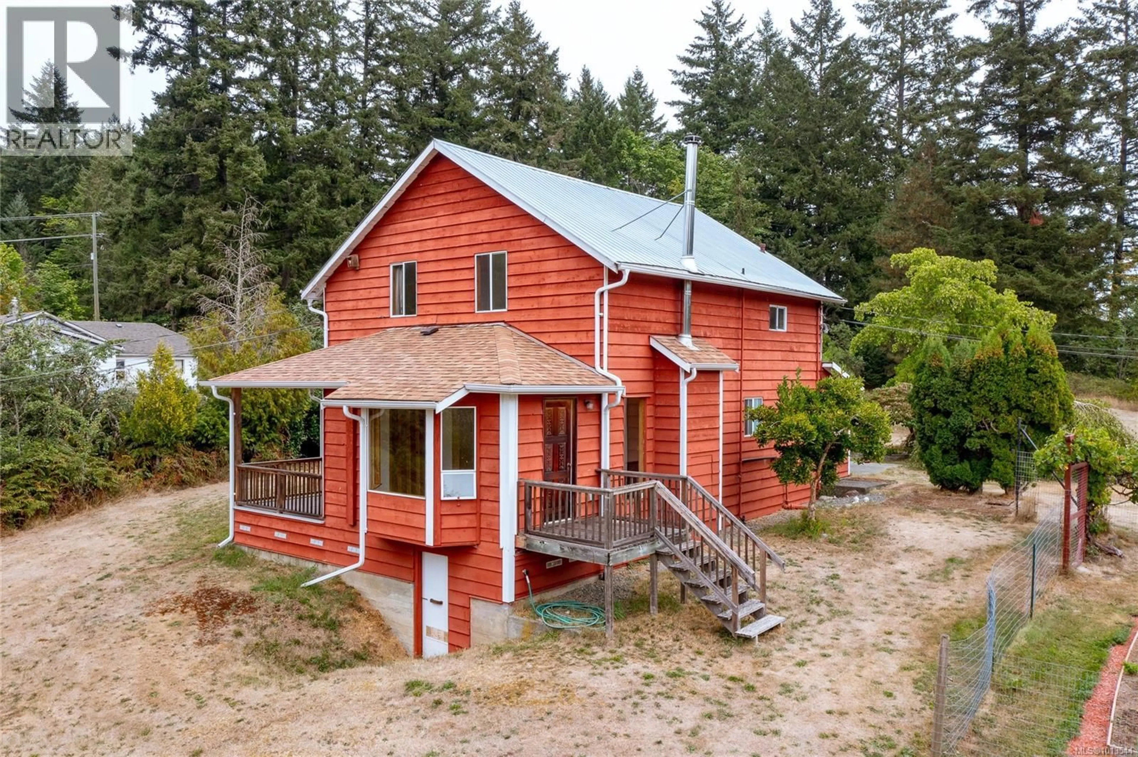 A pic from outside/outdoor area/front of a property/back of a property/a pic from drone, building for 6883 WESTCOTT ROAD, Duncan British Columbia V9L6A4