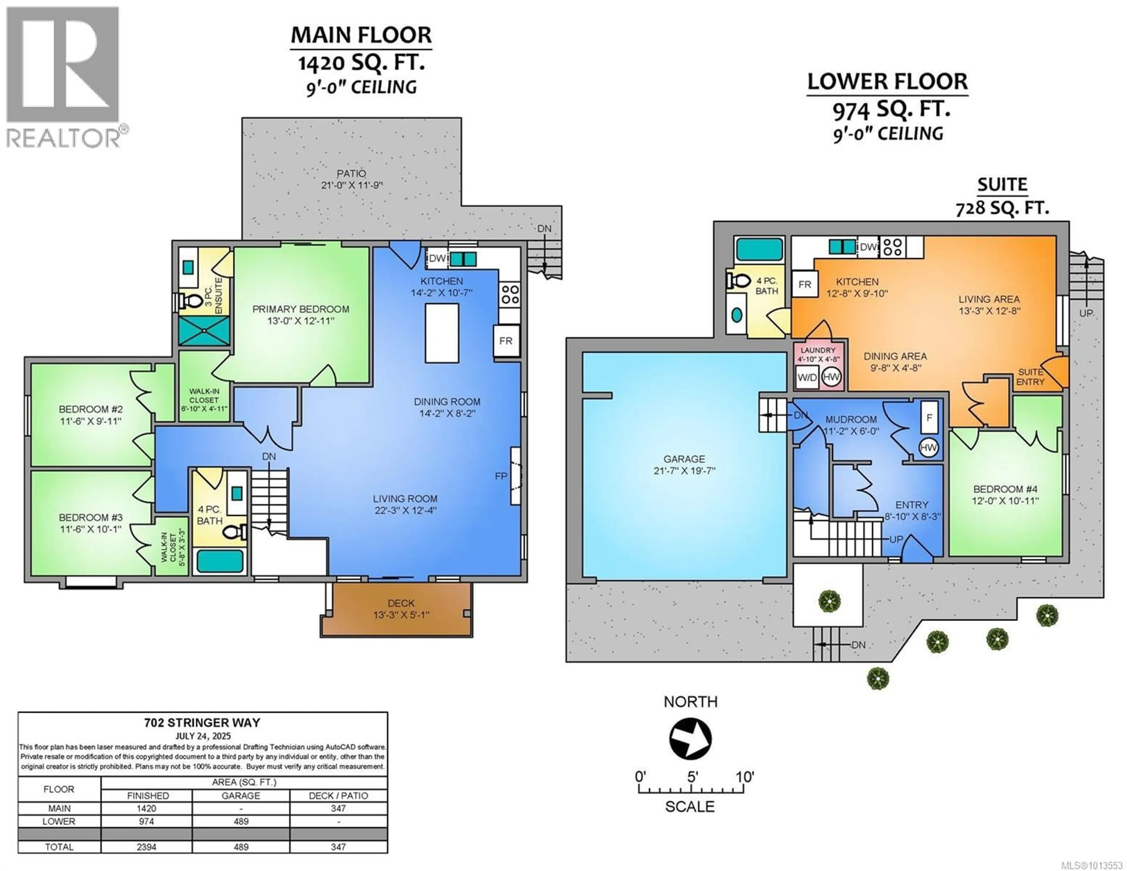 Floor plan for 702 STRINGER WAY, Ladysmith British Columbia V9G0A7