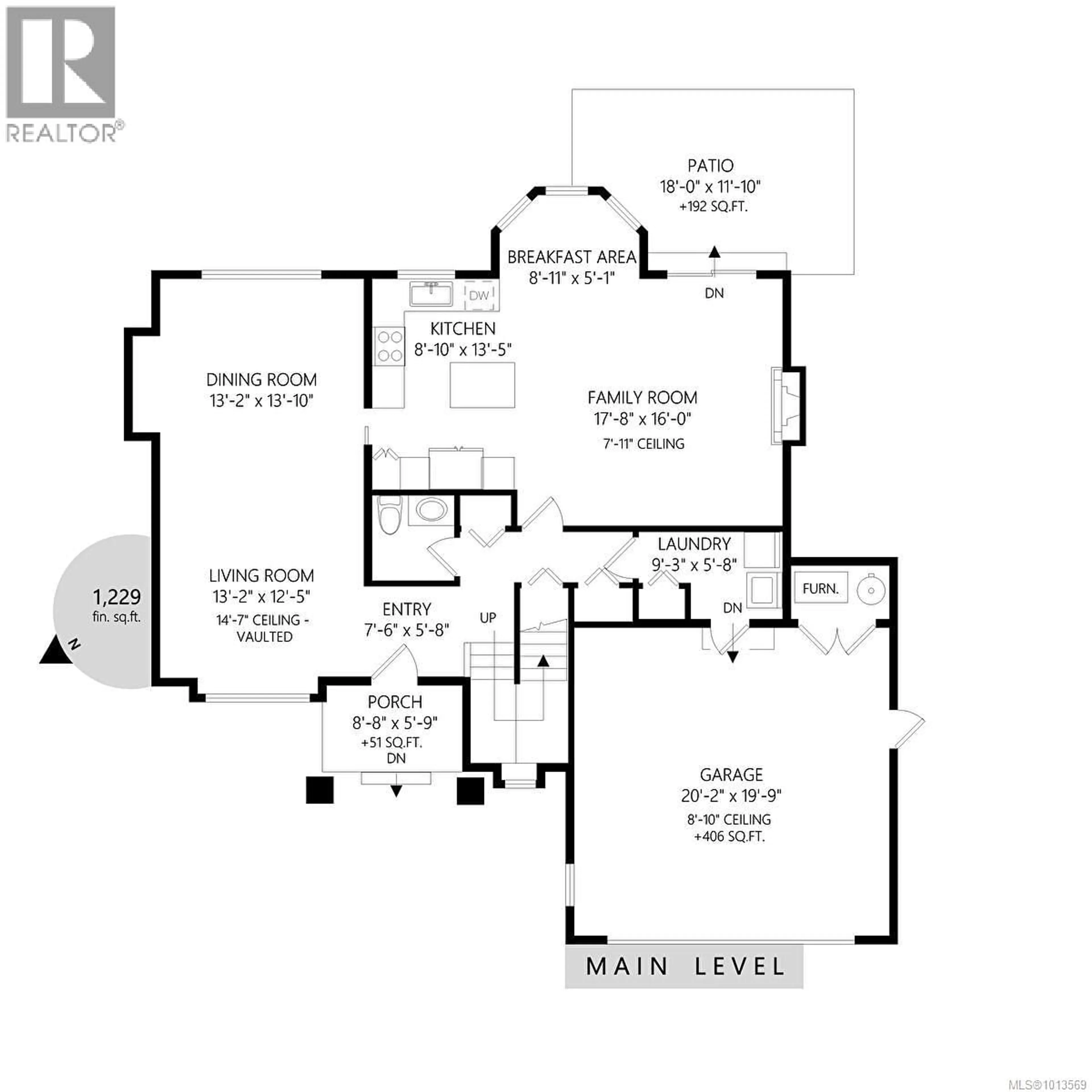 Floor plan for 6180 MYSTIC WAY, Nanaimo British Columbia V9V1M7