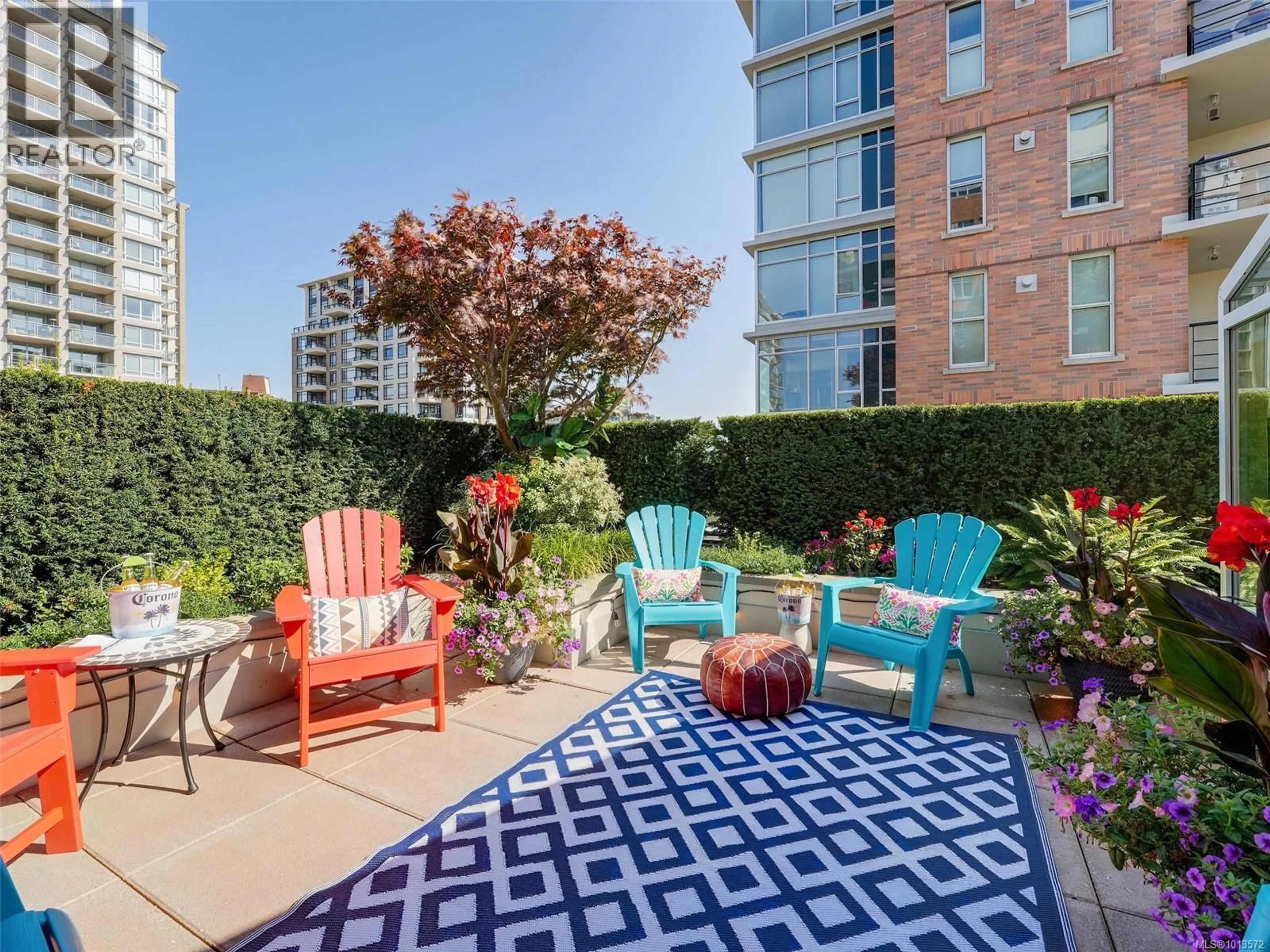 Patio, unknown for N608 - 737 HUMBOLDT STREET, Victoria British Columbia V8W1B1