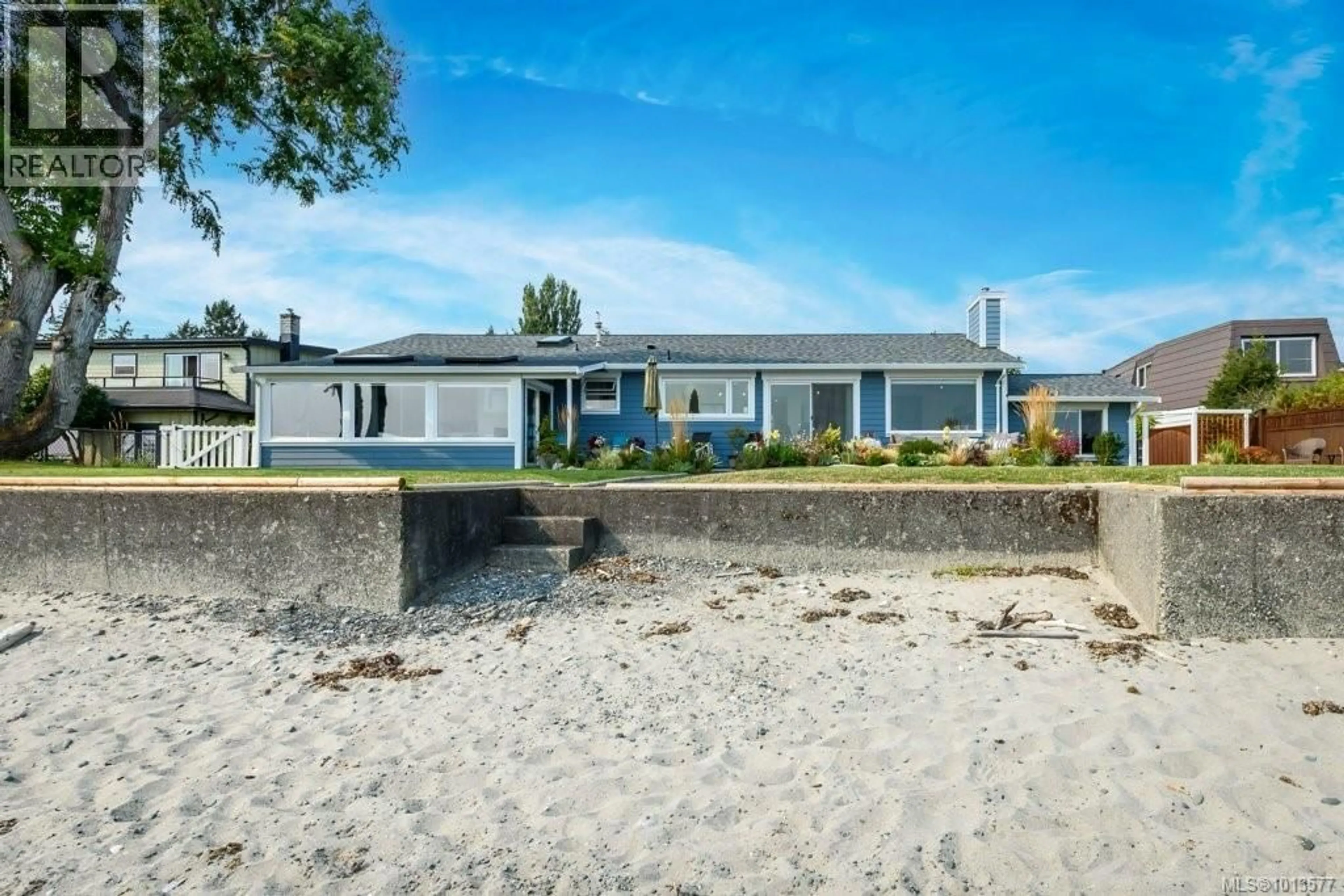 A pic from outside/outdoor area/front of a property/back of a property/a pic from drone, unknown for 1938 SINGING SANDS ROAD, Comox British Columbia V9M3X9