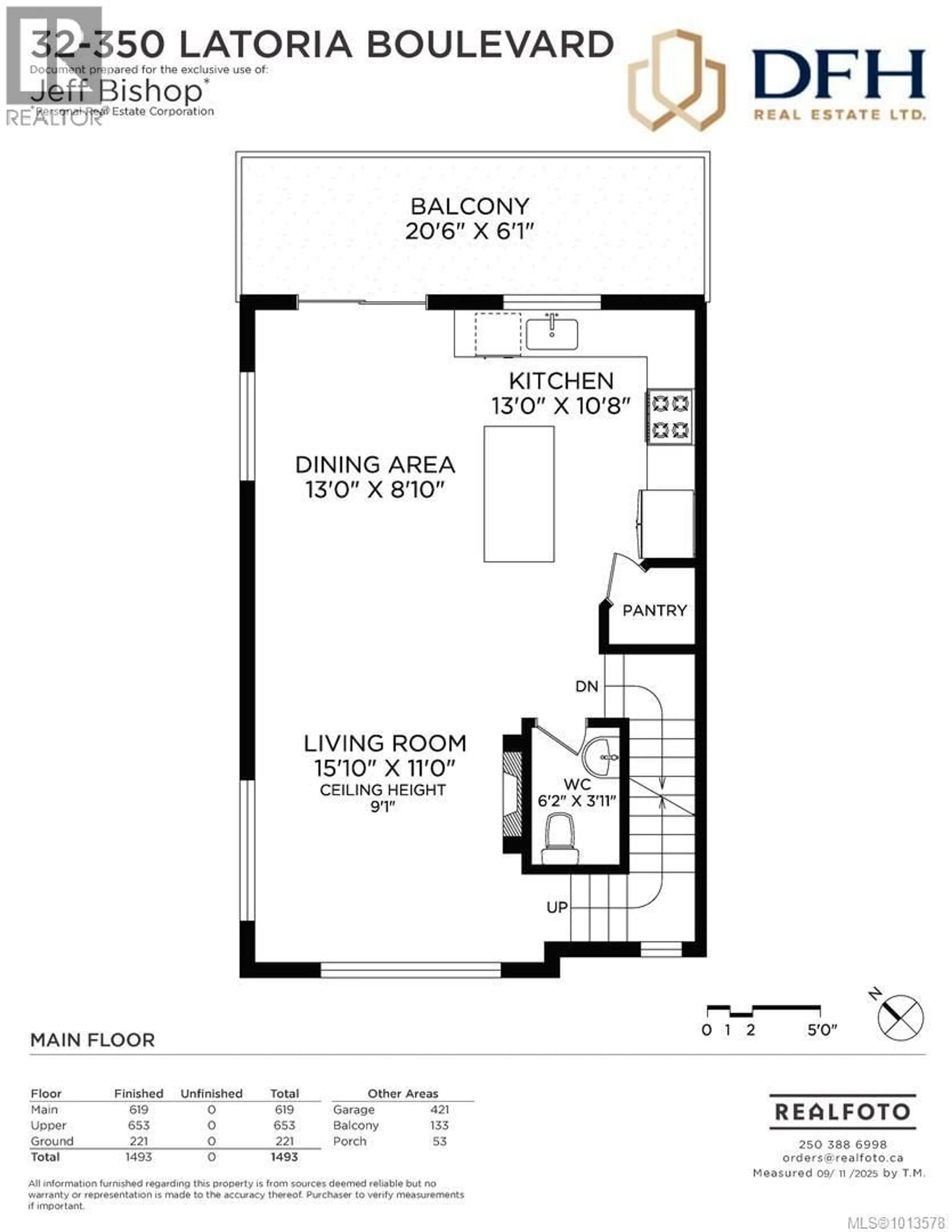 Floor plan for 32 - 350 LATORIA BOULEVARD, Colwood British Columbia V9C0M9