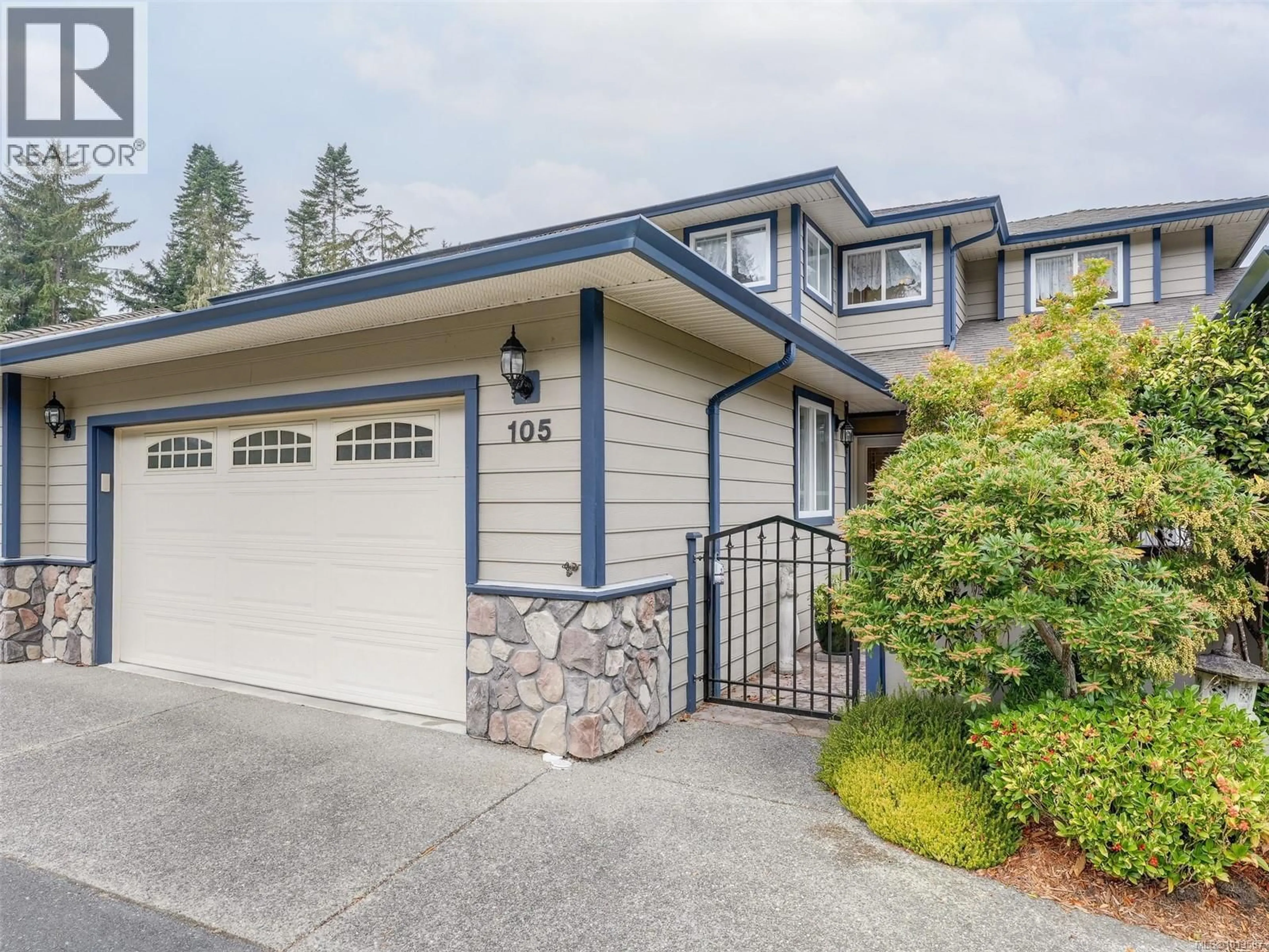 Home with vinyl exterior material, street for 105 - 1645 NARISSA ROAD, Sooke British Columbia V9Z1J3