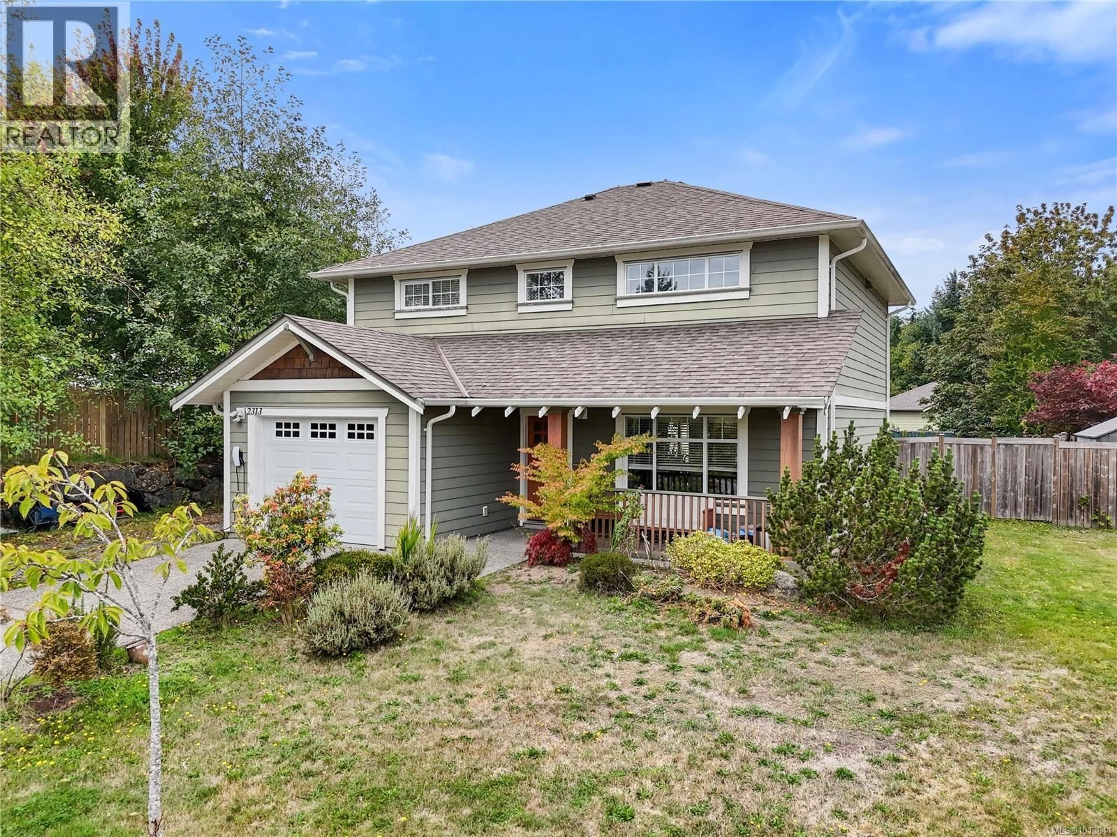 Home with vinyl exterior material, street for 2313 DEMAMIEL PLACE, Sooke British Columbia V9Z0Y4