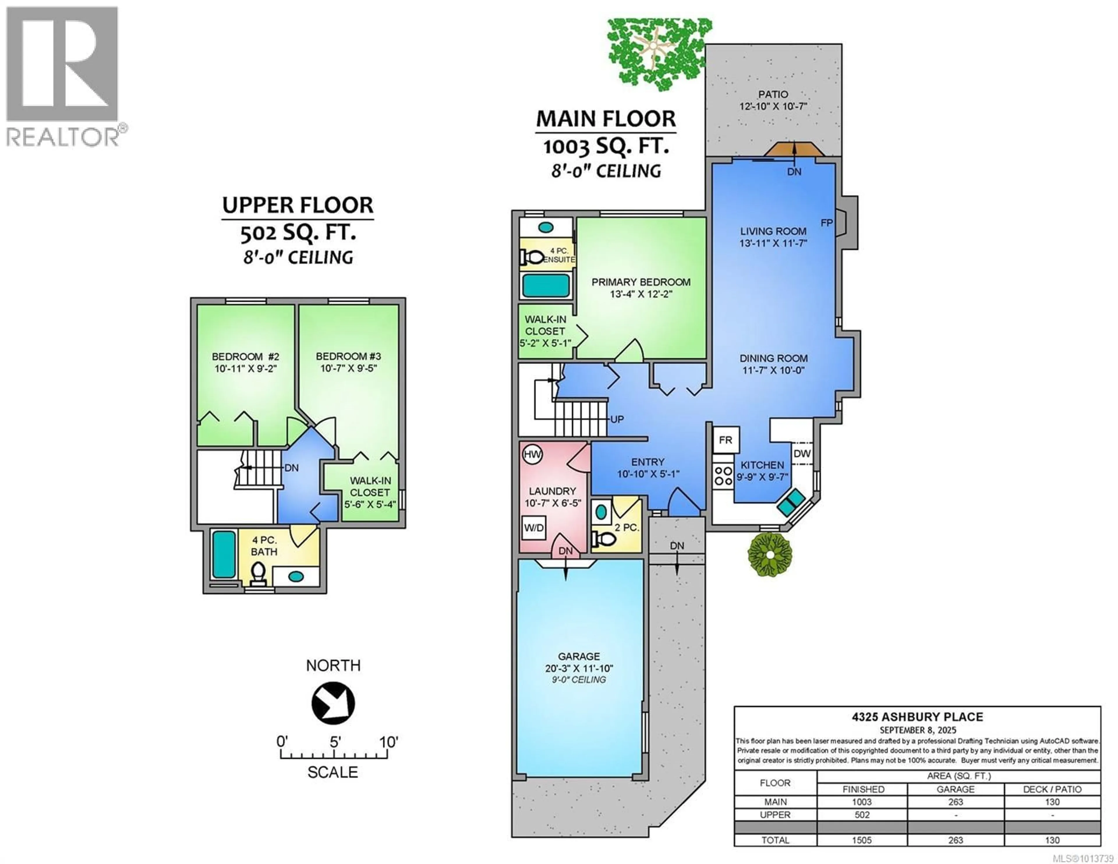 Floor plan for 4325 ASHBURY PLACE, Nanaimo British Columbia V9T5S3