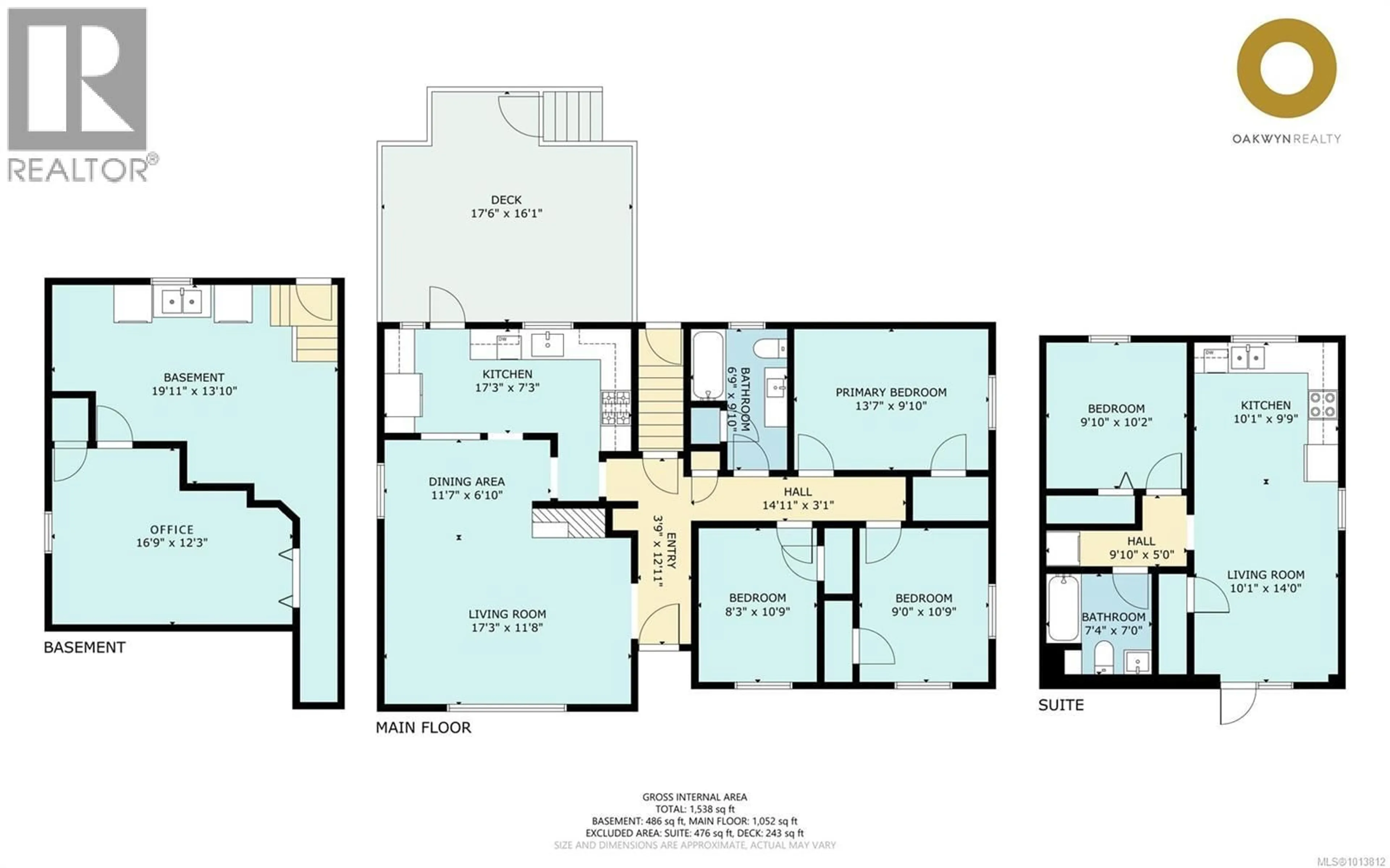 Floor plan for 2720 FOUL BAY AVENUE, Saanich British Columbia V8R5B7