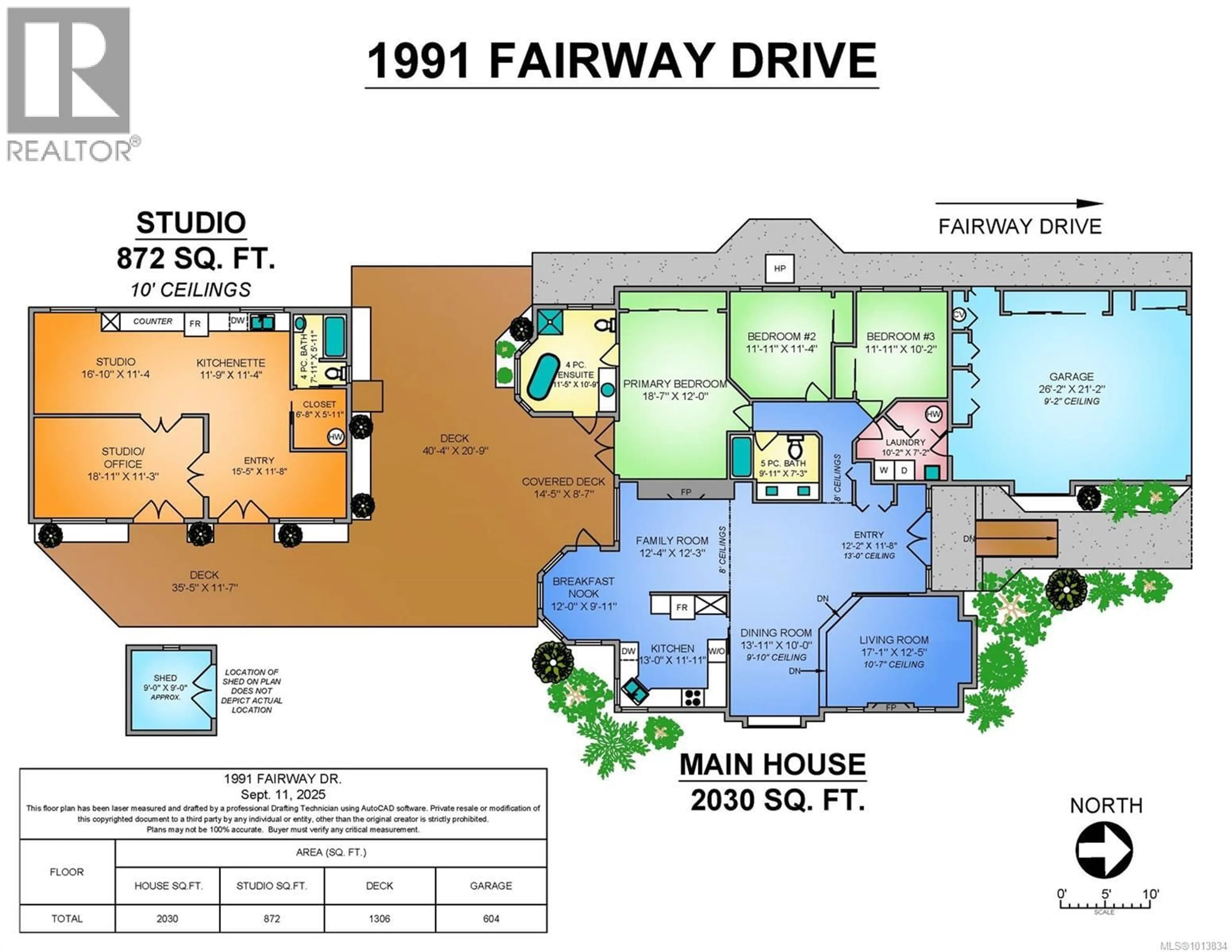Floor plan for 1991 FAIRWAY DRIVE, Campbell River British Columbia V9H1R5