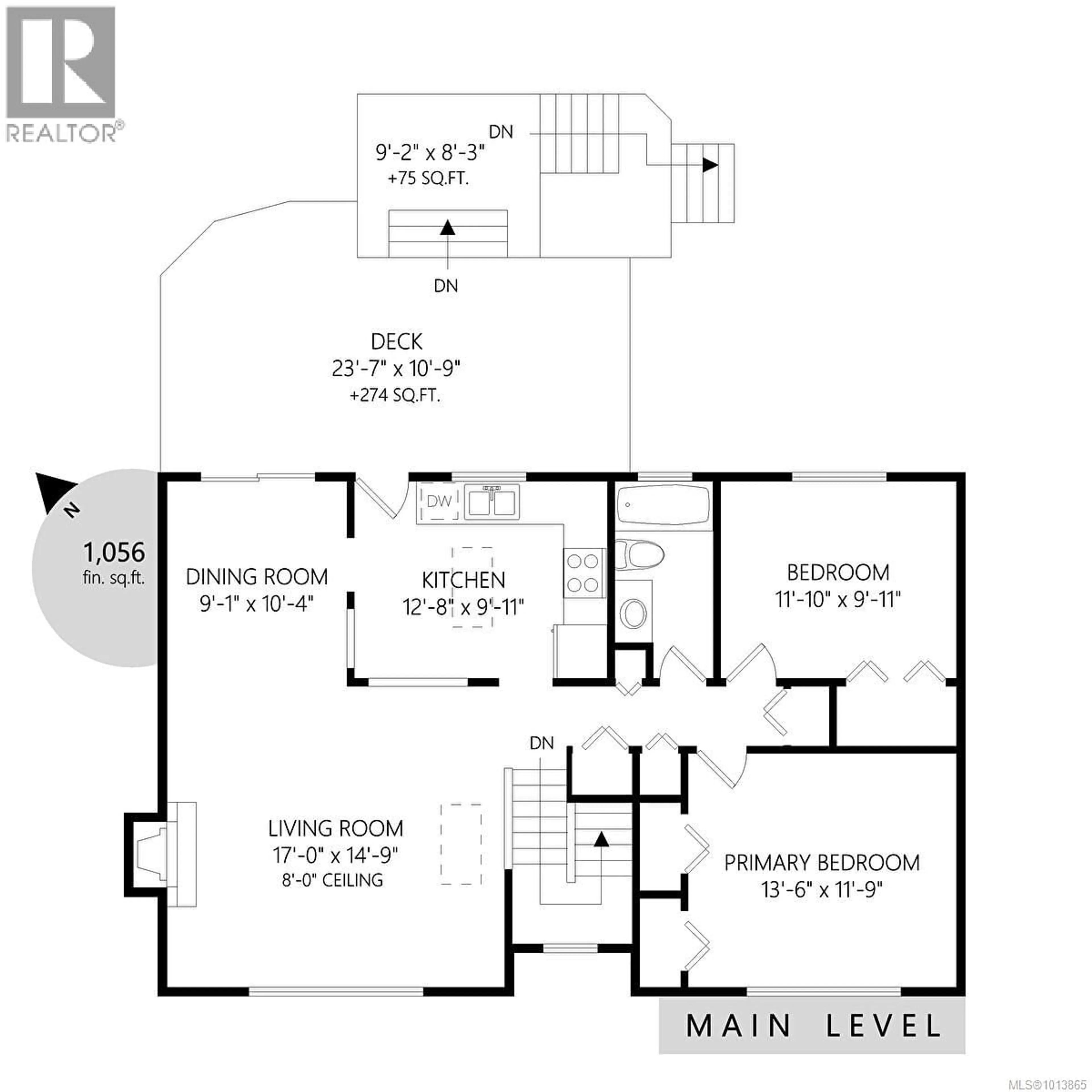 Floor plan for 413 PARKHILL TERRACE, Ladysmith British Columbia V9G1V3