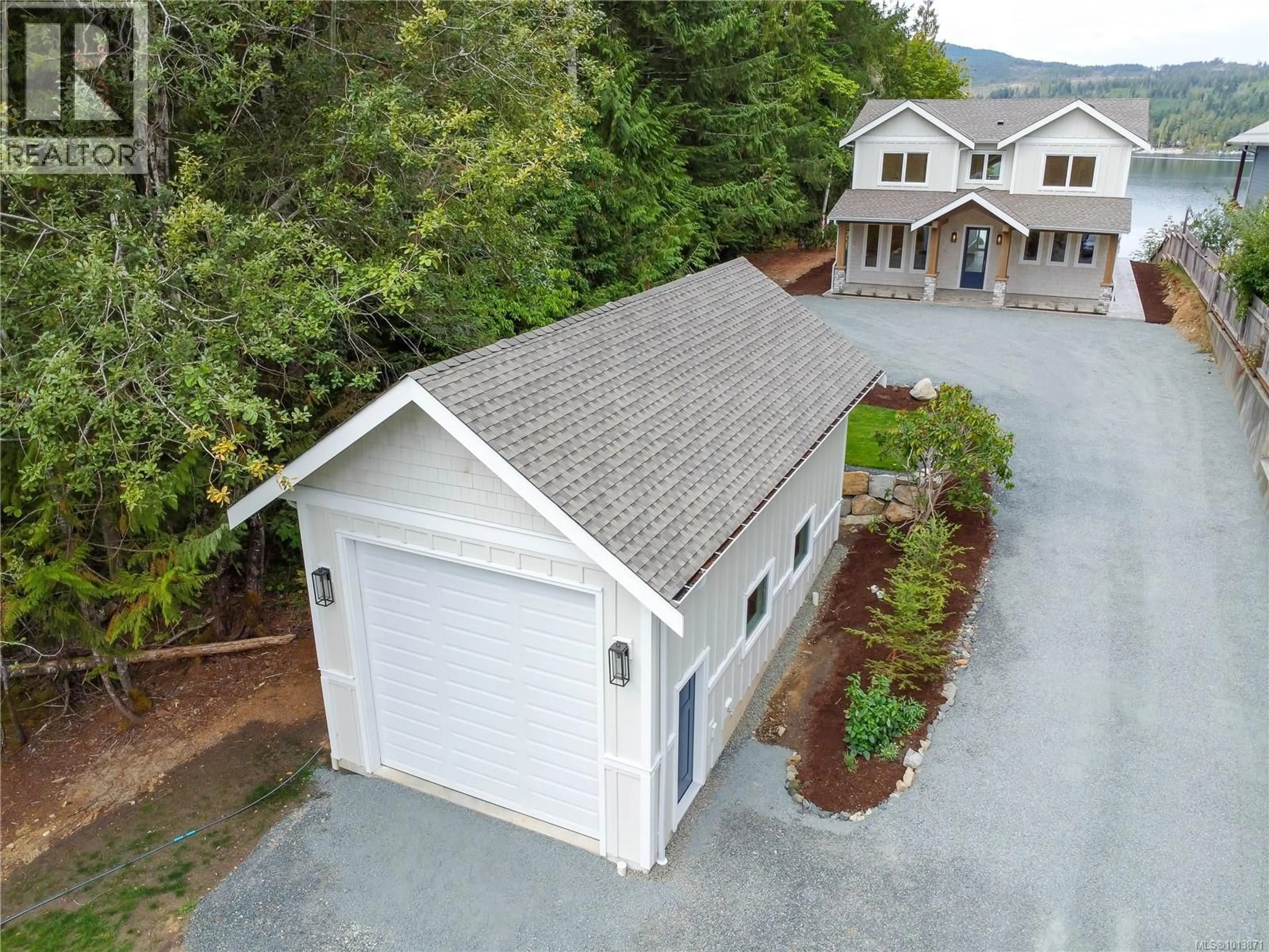 A pic from outside/outdoor area/front of a property/back of a property/a pic from drone, street for 10089 BLOWER ROAD, Port Alberni British Columbia V9Y9B2
