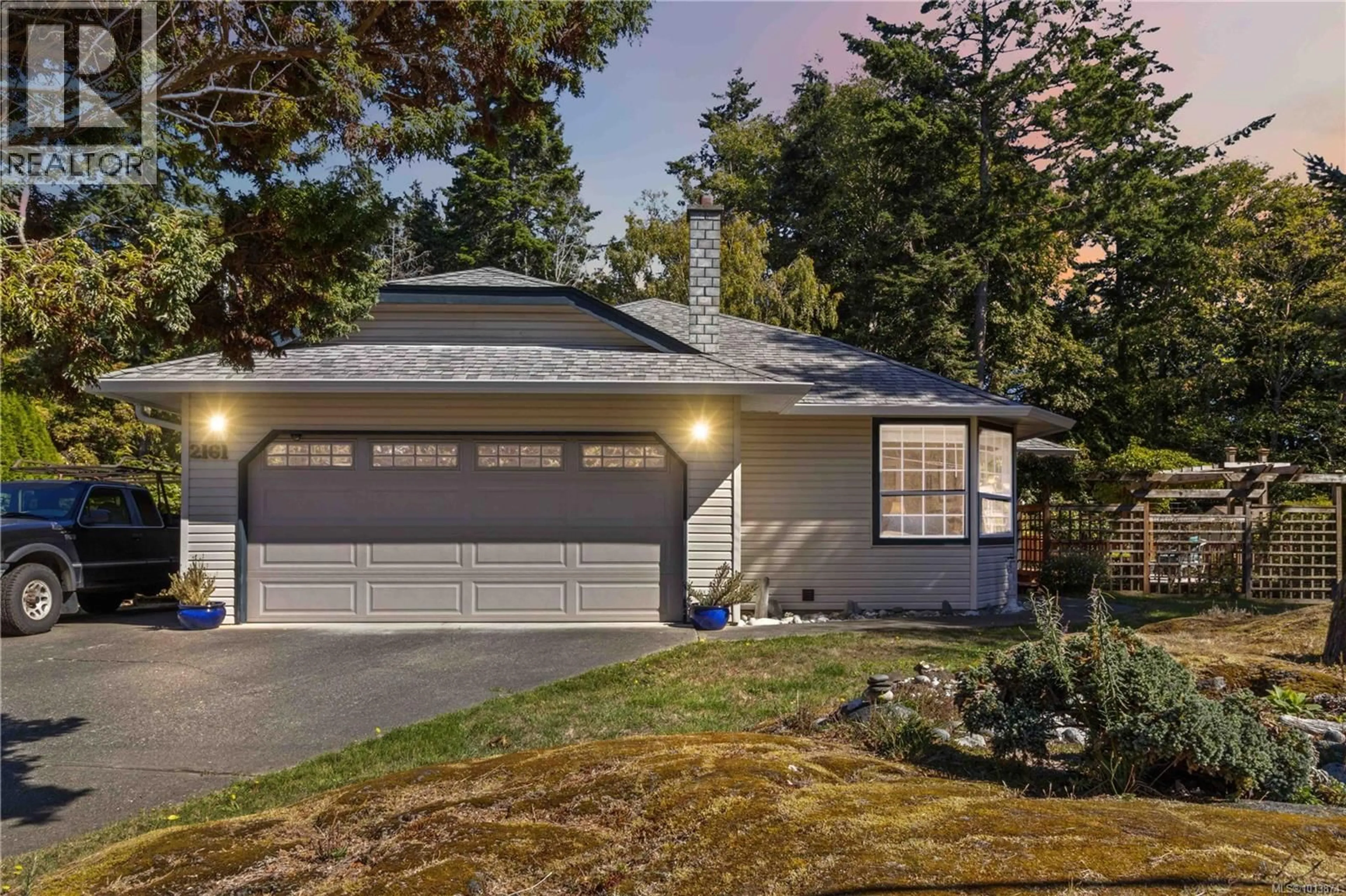 Home with vinyl exterior material, street for 2161 HENLYN DRIVE, Sooke British Columbia V0S1N0