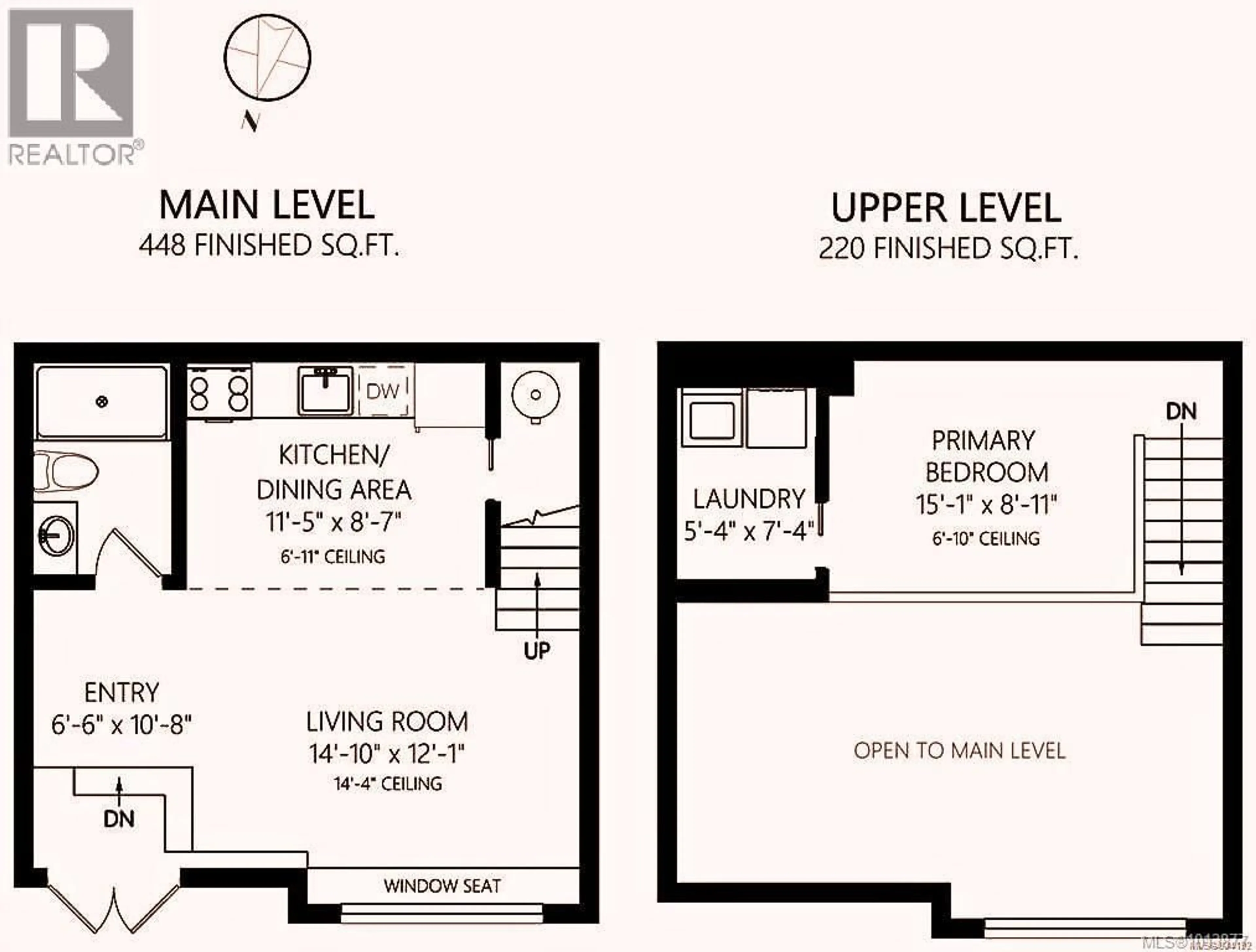 Floor plan for 118 - 555 FRANKLYN STREET, Nanaimo British Columbia V9R2X9