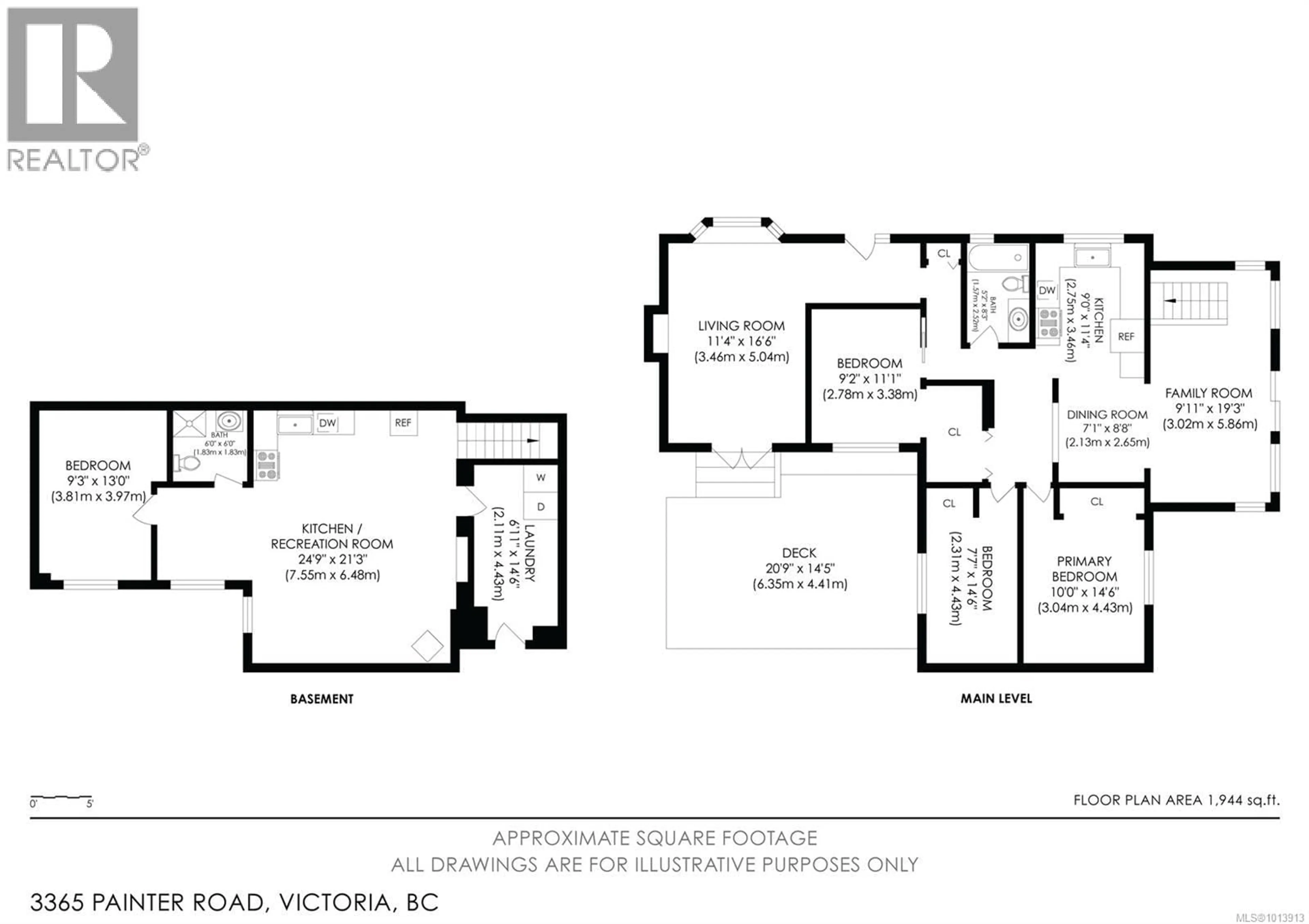 Floor plan for A - 3365 PAINTER ROAD, Colwood British Columbia V9C2J3