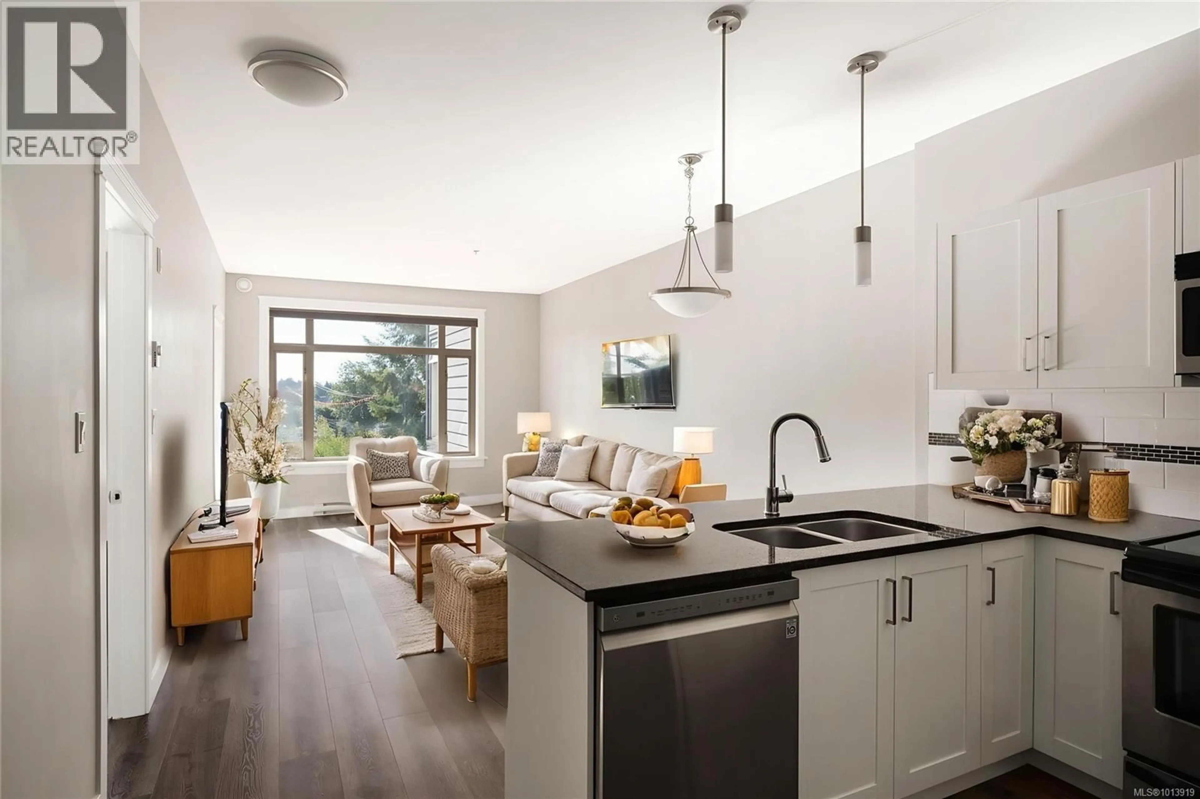 Open concept kitchen, unknown for 406 - 844 GOLDSTREAM AVENUE, Langford British Columbia V9B2X8