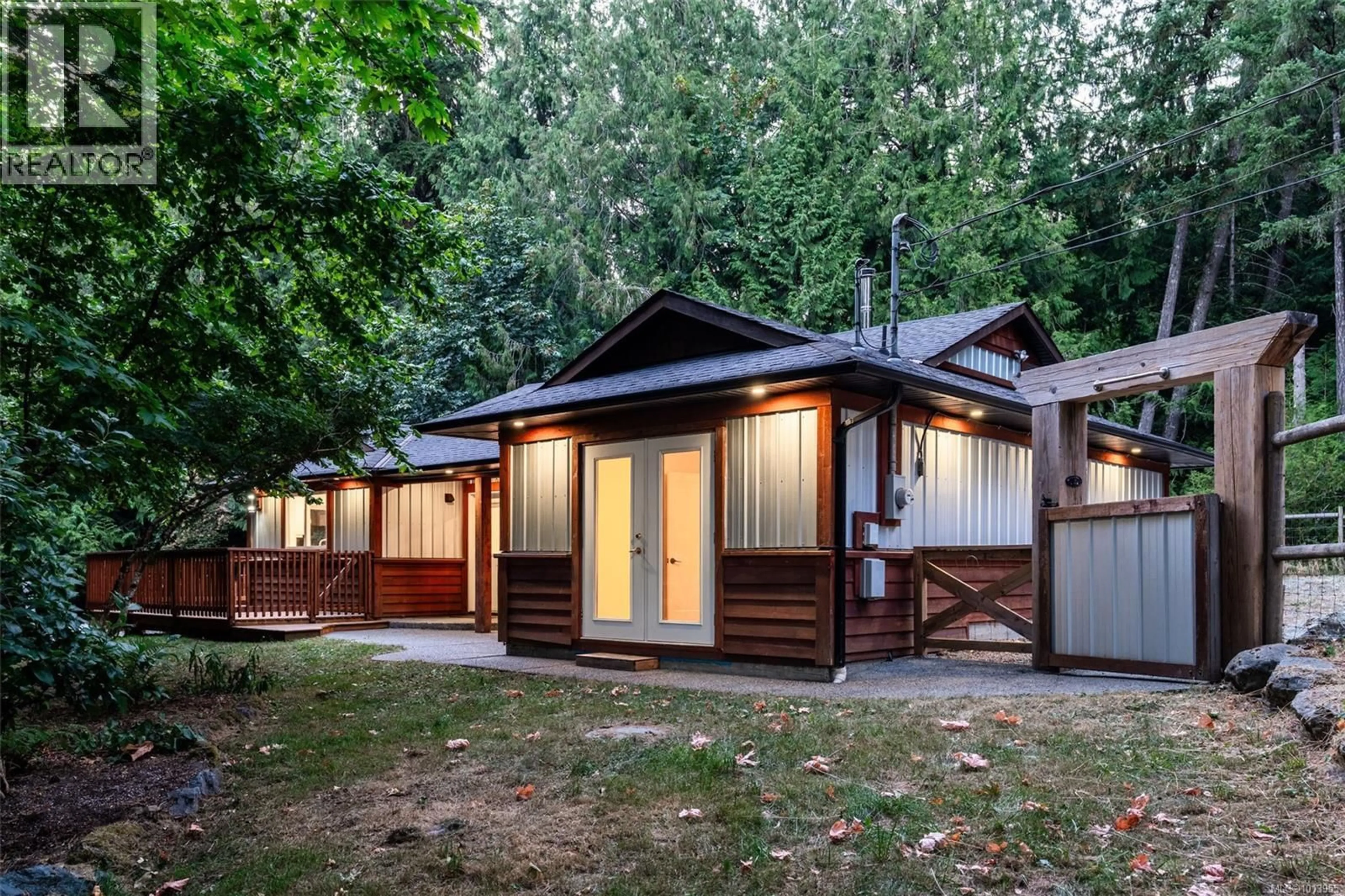 Home with vinyl exterior material, street for 1811 SILVER MINE ROAD, Shawnigan Lake British Columbia V0R1L6