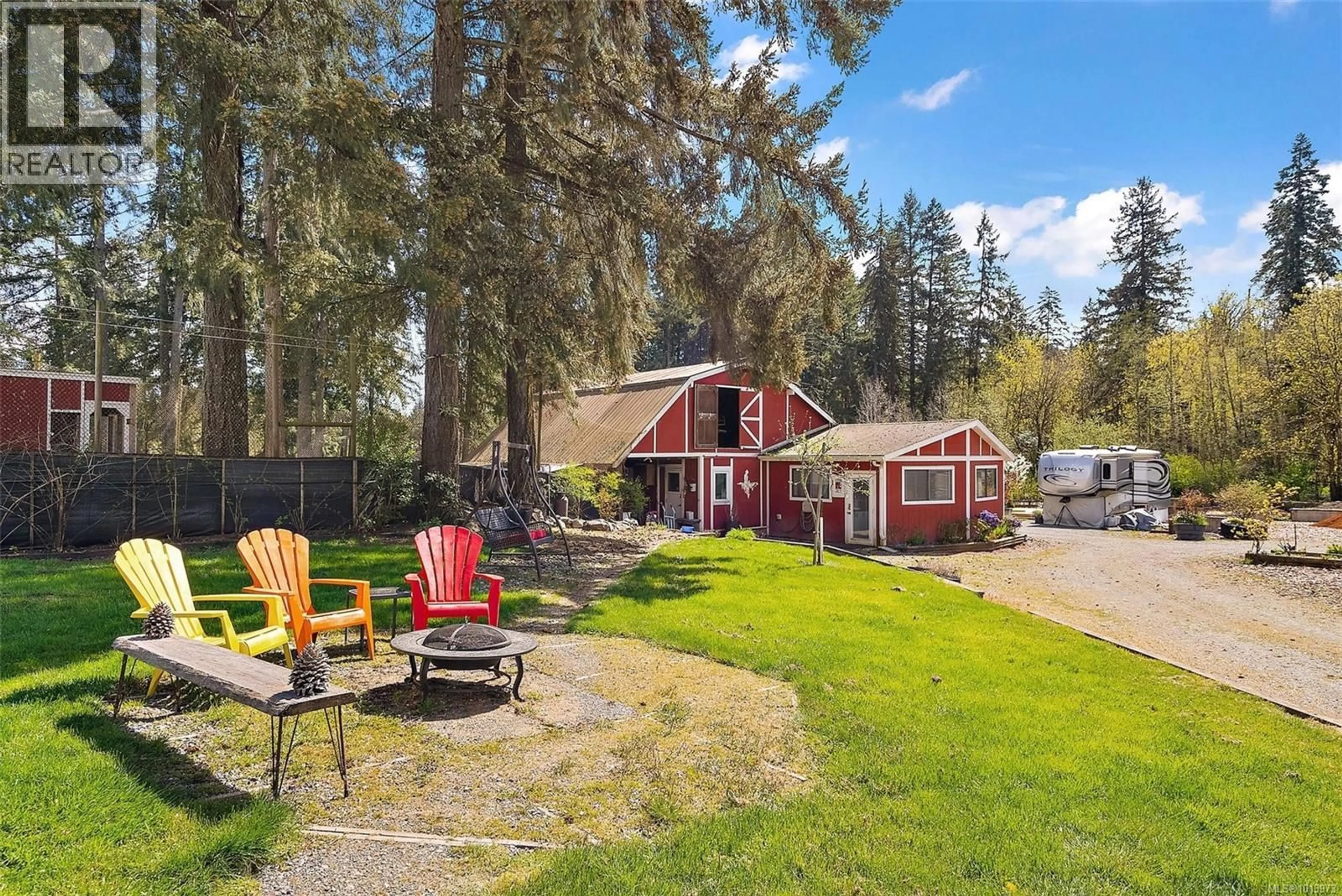 A pic from outside/outdoor area/front of a property/back of a property/a pic from drone, unknown for 3574 COWICHAN LAKE ROAD, Duncan British Columbia V9L6K5
