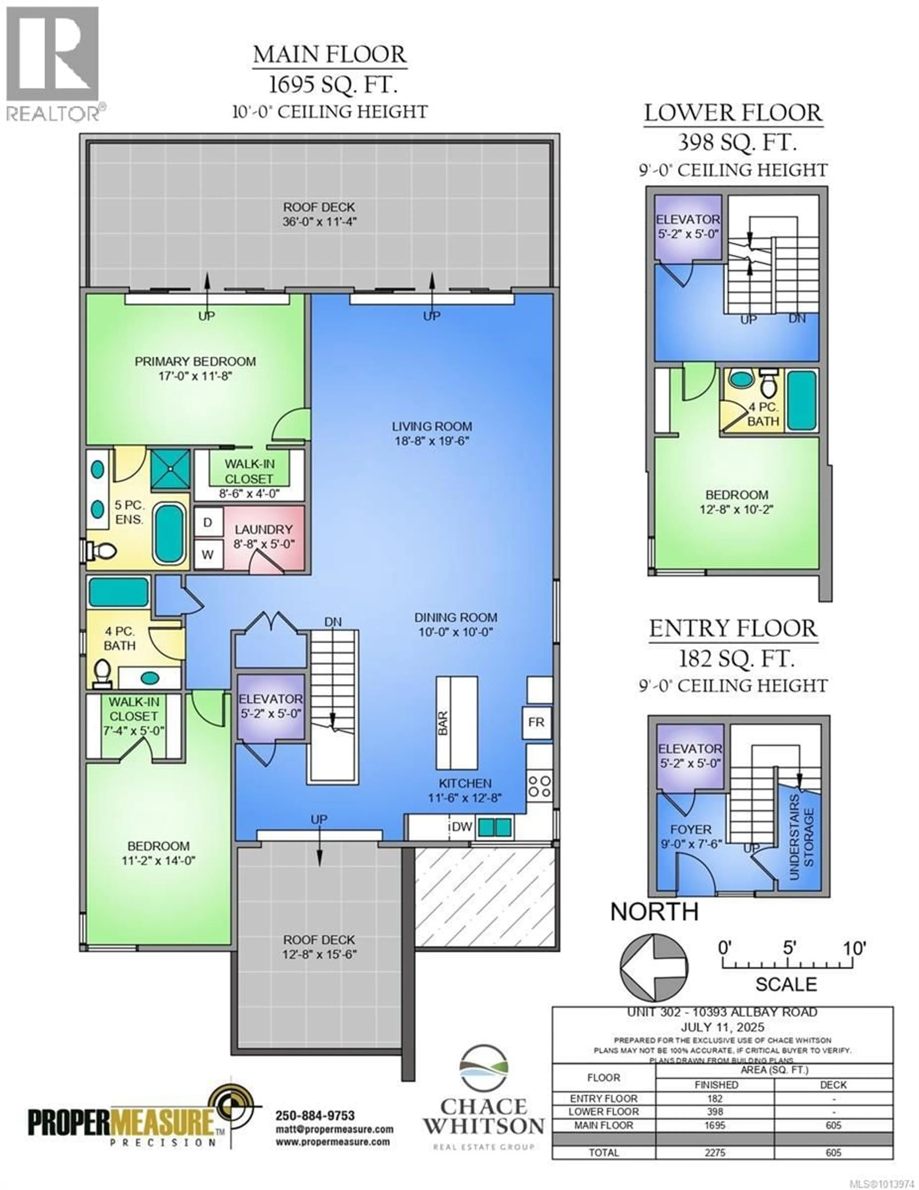 Floor plan for 302 - 10393 ALLBAY ROAD, Sidney British Columbia V8L2N8