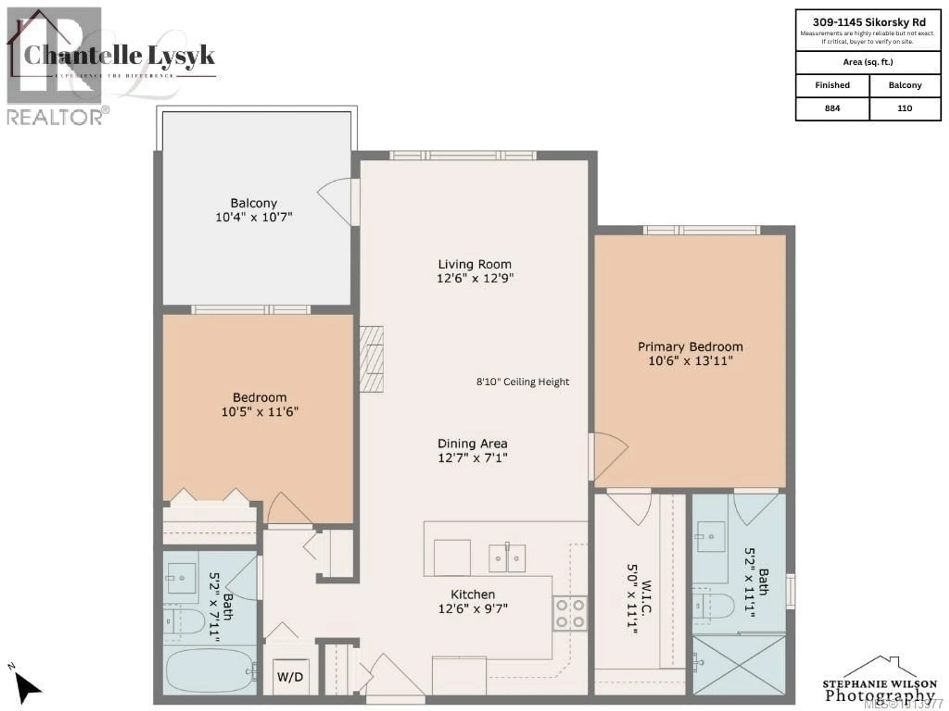 Floor plan for 309 - 1145 SIKORSKY ROAD, Langford British Columbia V9B0M8