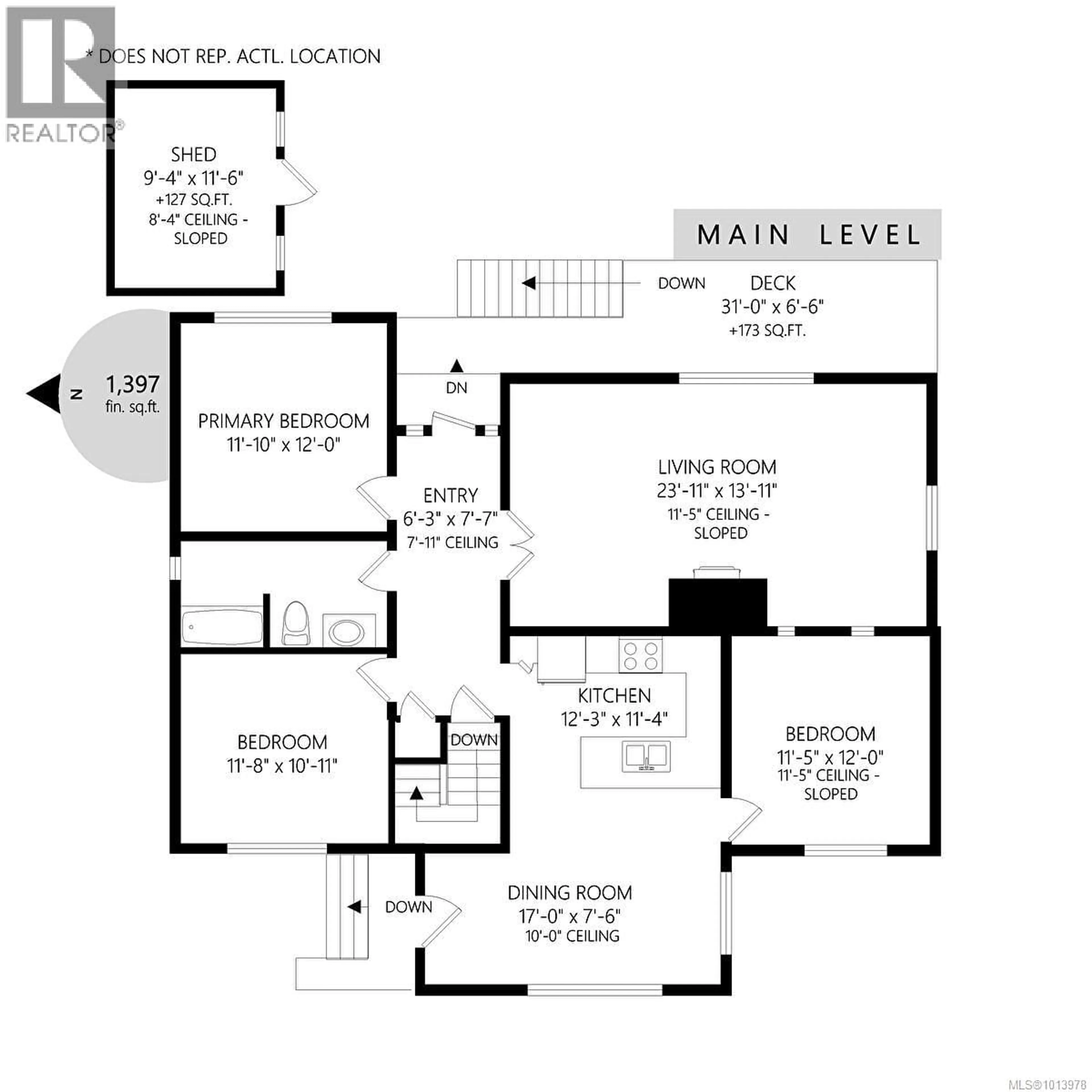 Floor plan for 6142 LAKEVIEW DRIVE, Duncan British Columbia V9L2G4