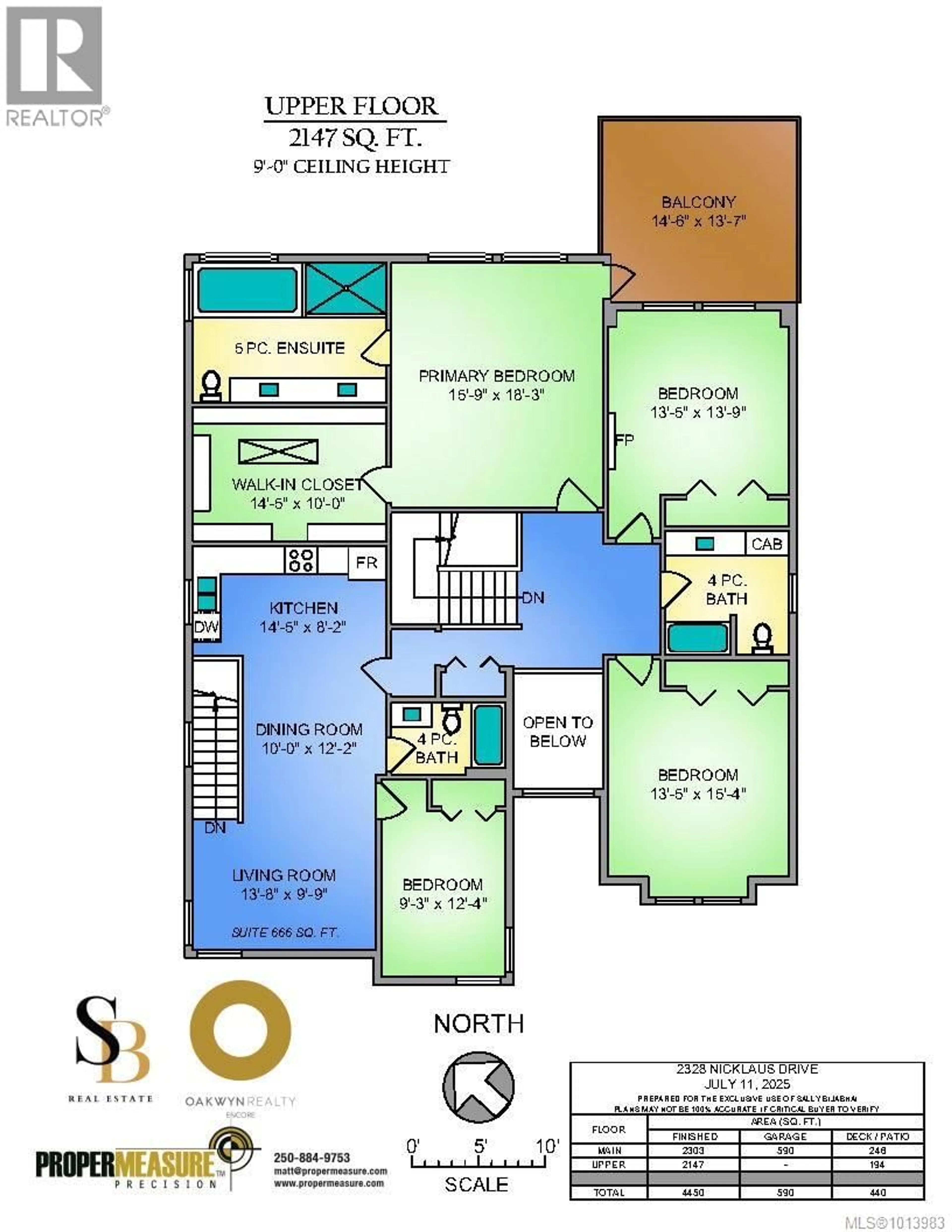 Floor plan for 2328 NICKLAUS DRIVE, Langford British Columbia V9B0L2