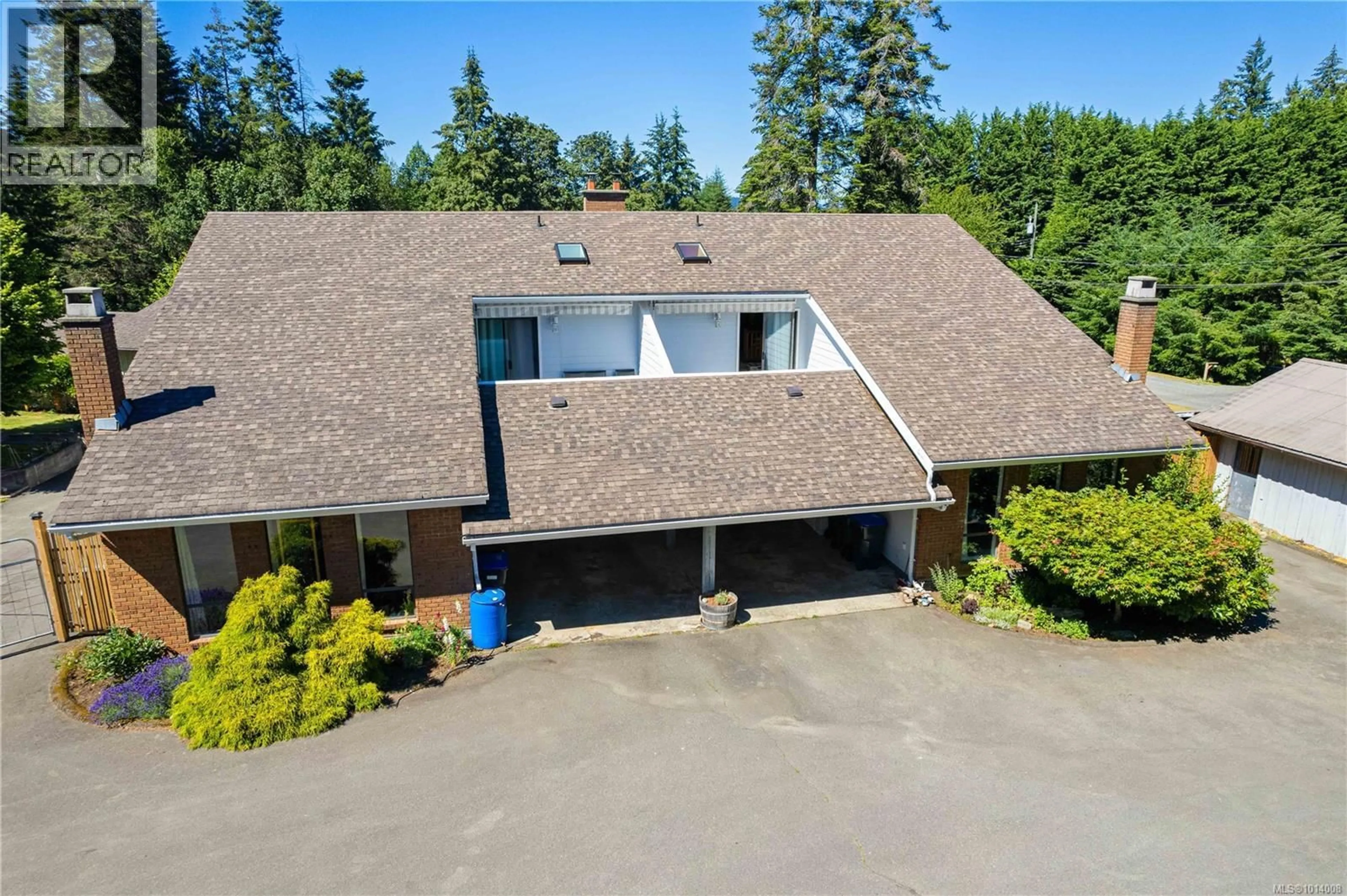 A pic from outside/outdoor area/front of a property/back of a property/a pic from drone, unknown for A & B - 153 BALD EAGLE CRESCENT, Bowser British Columbia V0R1G0