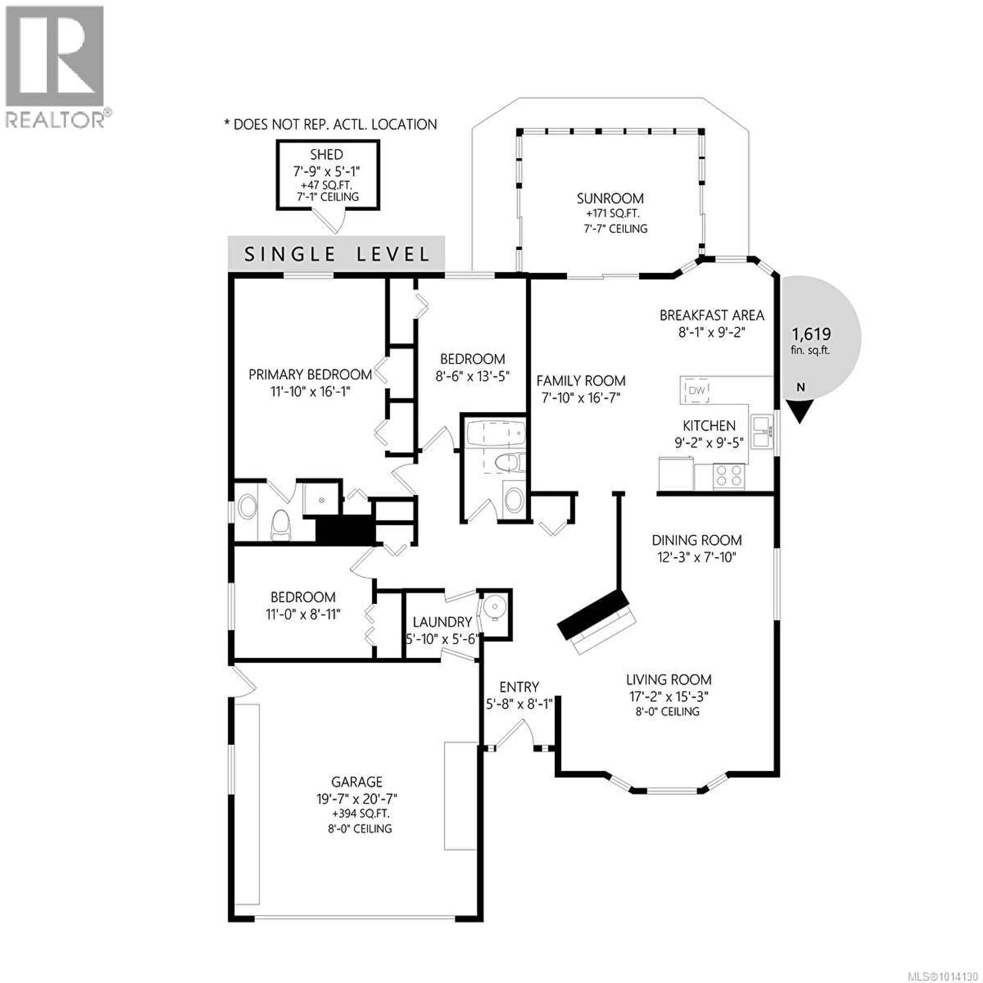 Floor plan for 548 HAWTHORNE DRIVE, Qualicum Beach British Columbia V9K1A5