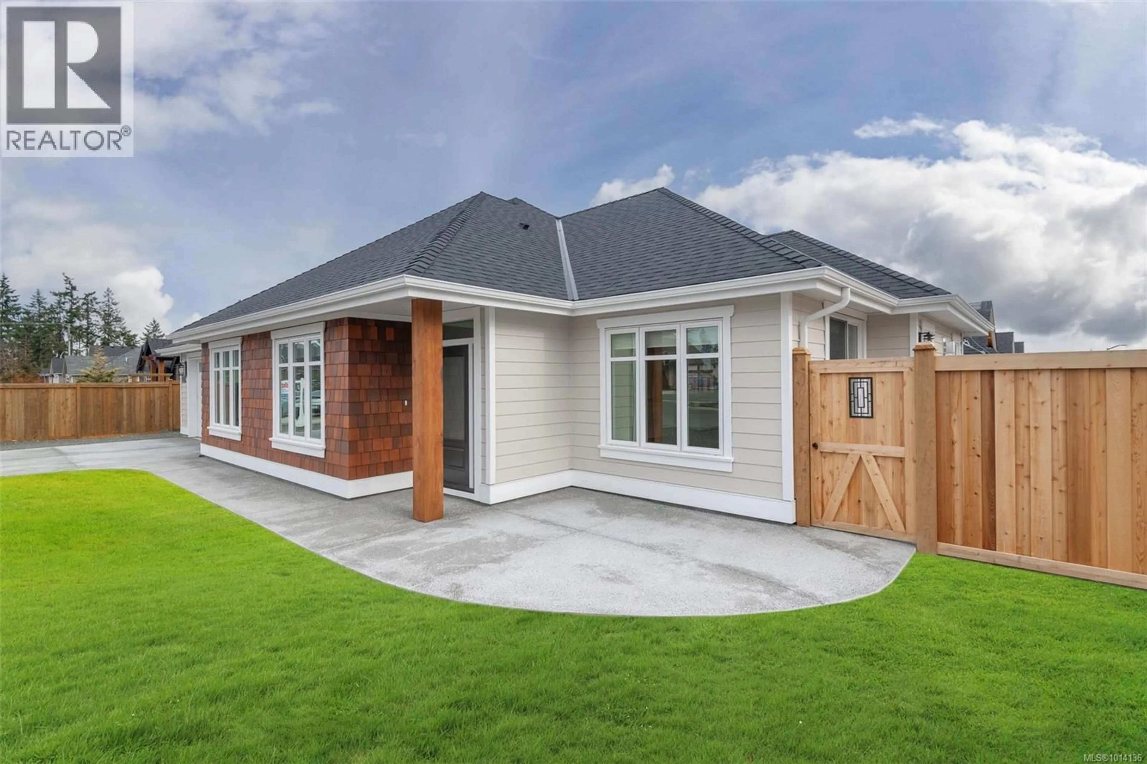 Home with brick exterior material, street for 606 RAINBOW WAY, Parksville British Columbia V9P1H3