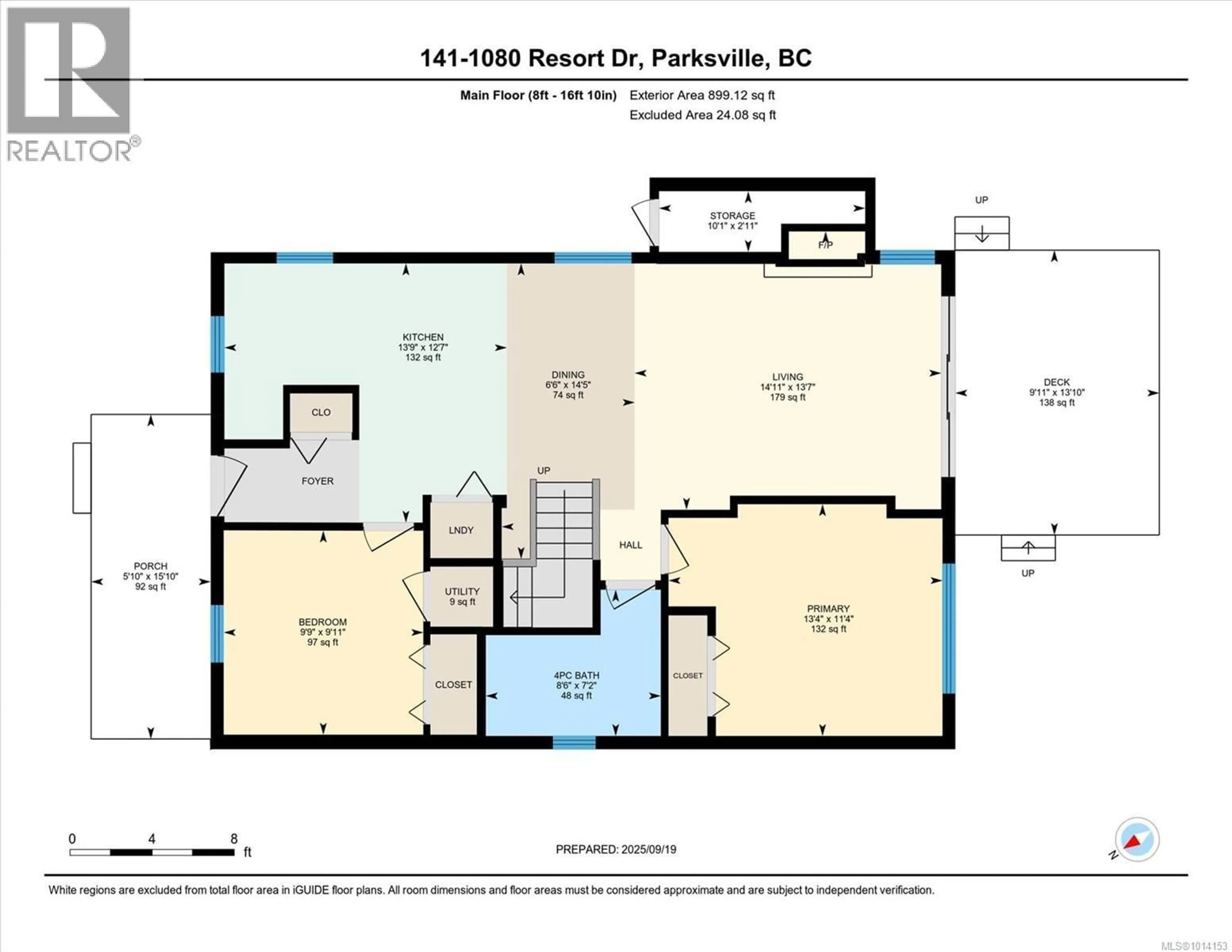 Floor plan for 141 - 1080 RESORT DRIVE, Parksville British Columbia V9P2E3