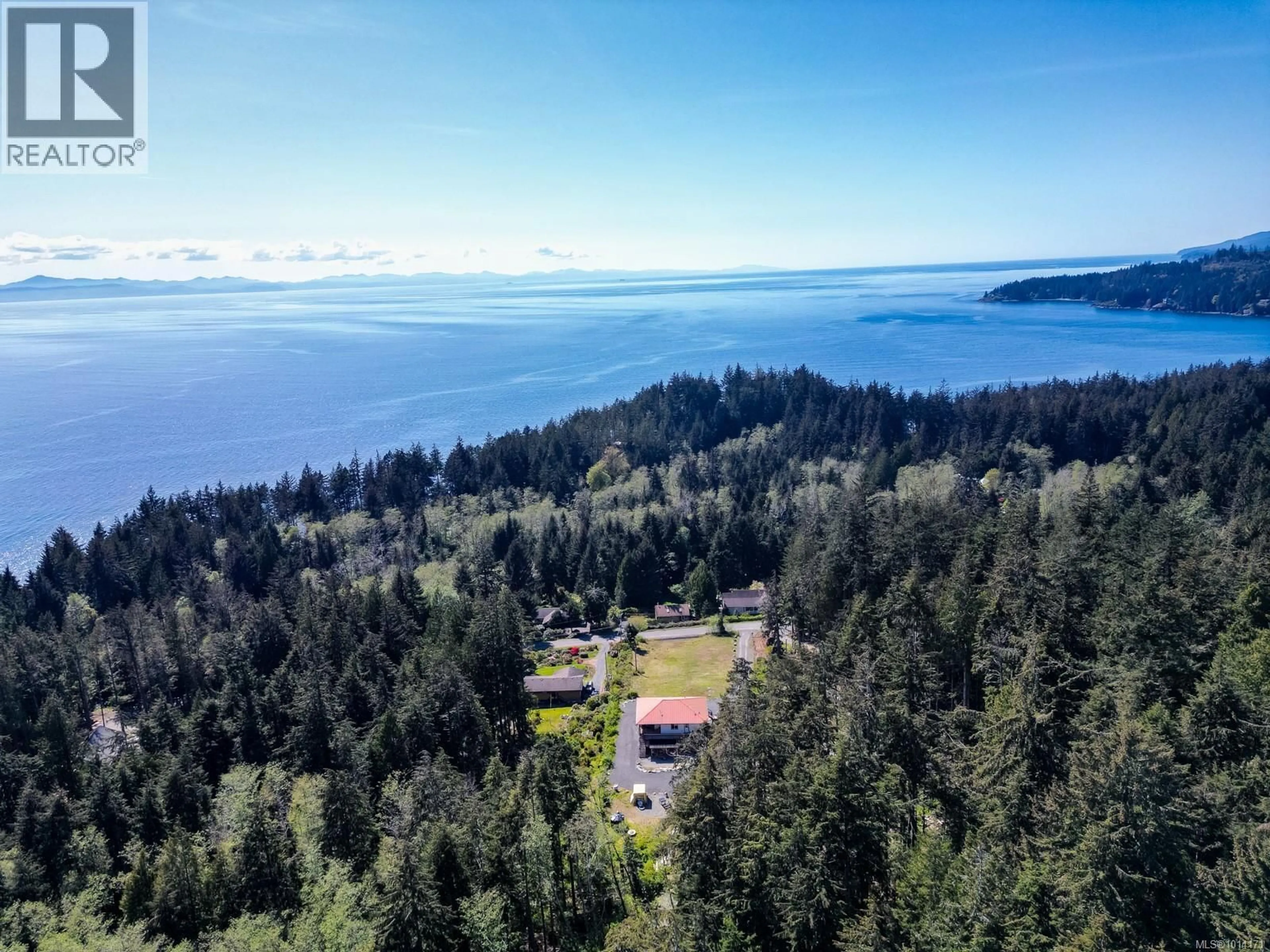 A pic from outside/outdoor area/front of a property/back of a property/a pic from drone, water/lake/river/ocean view for 2735 WOODHAVEN ROAD, Sooke British Columbia V9Z1G6