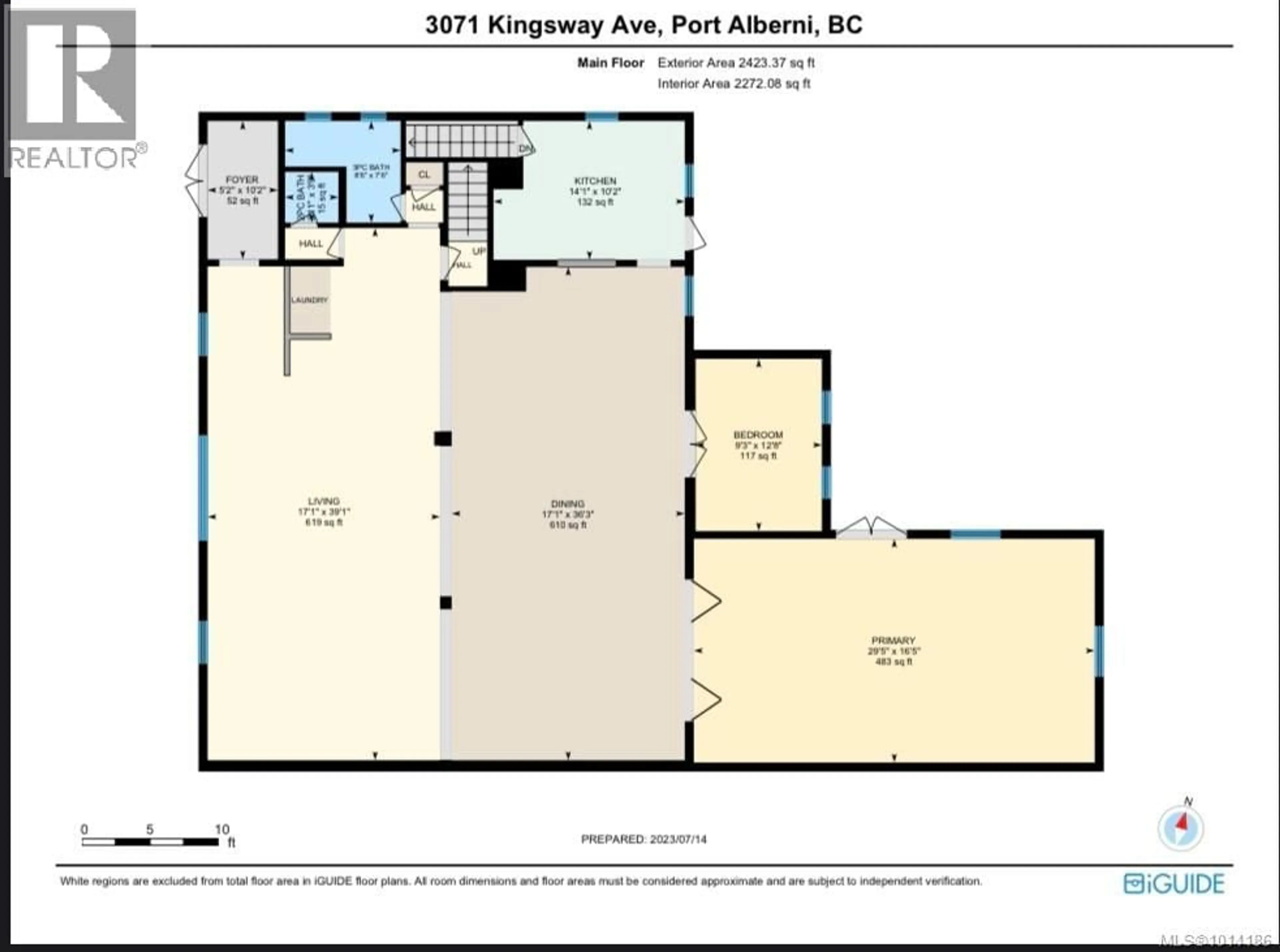 Floor plan for 3071 KINGSWAY AVENUE, Port Alberni British Columbia V9Y1X7