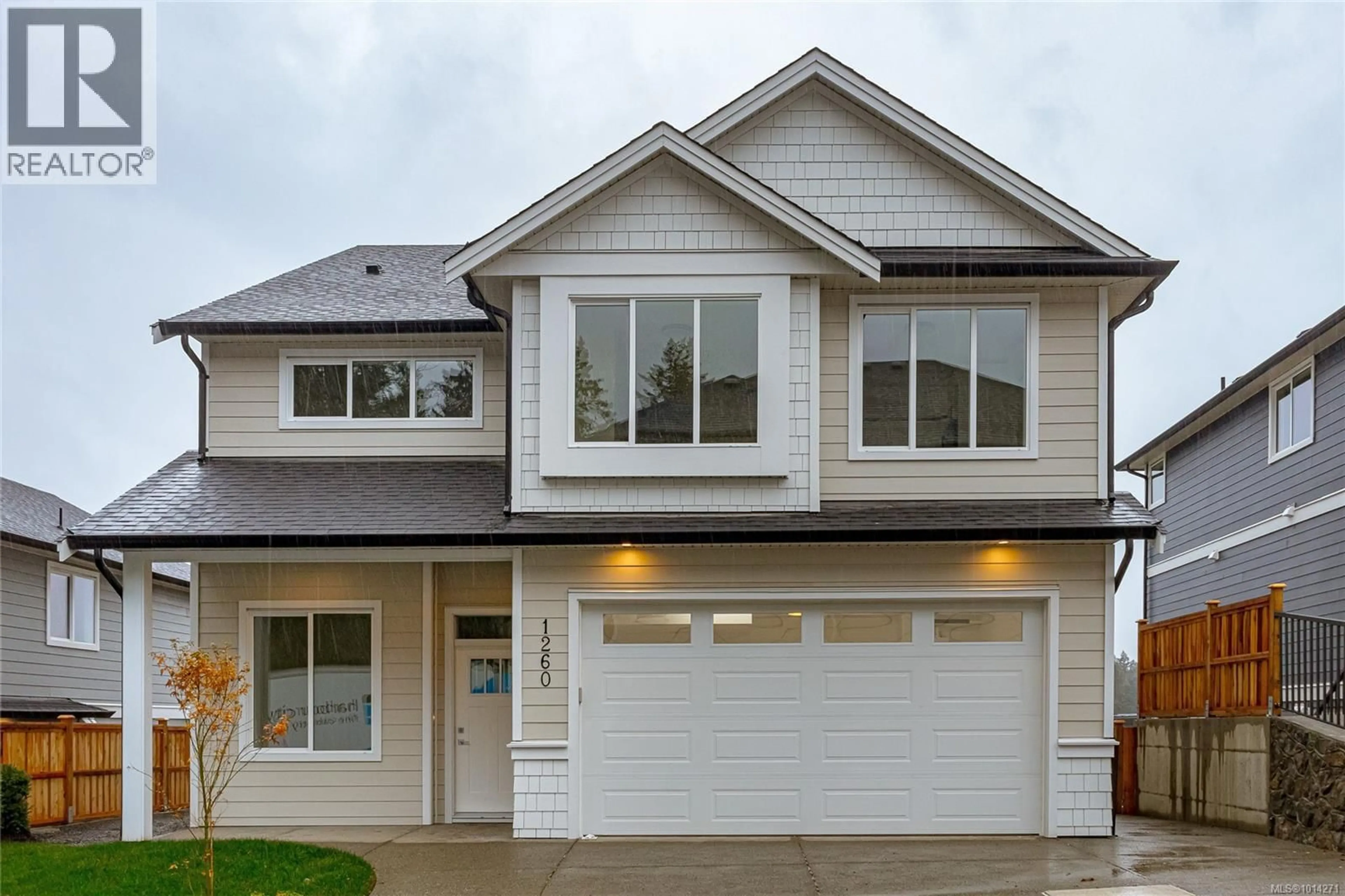 Home with vinyl exterior material, street for 1260 ASHMORE TERRACE, Langford British Columbia V9C0S6