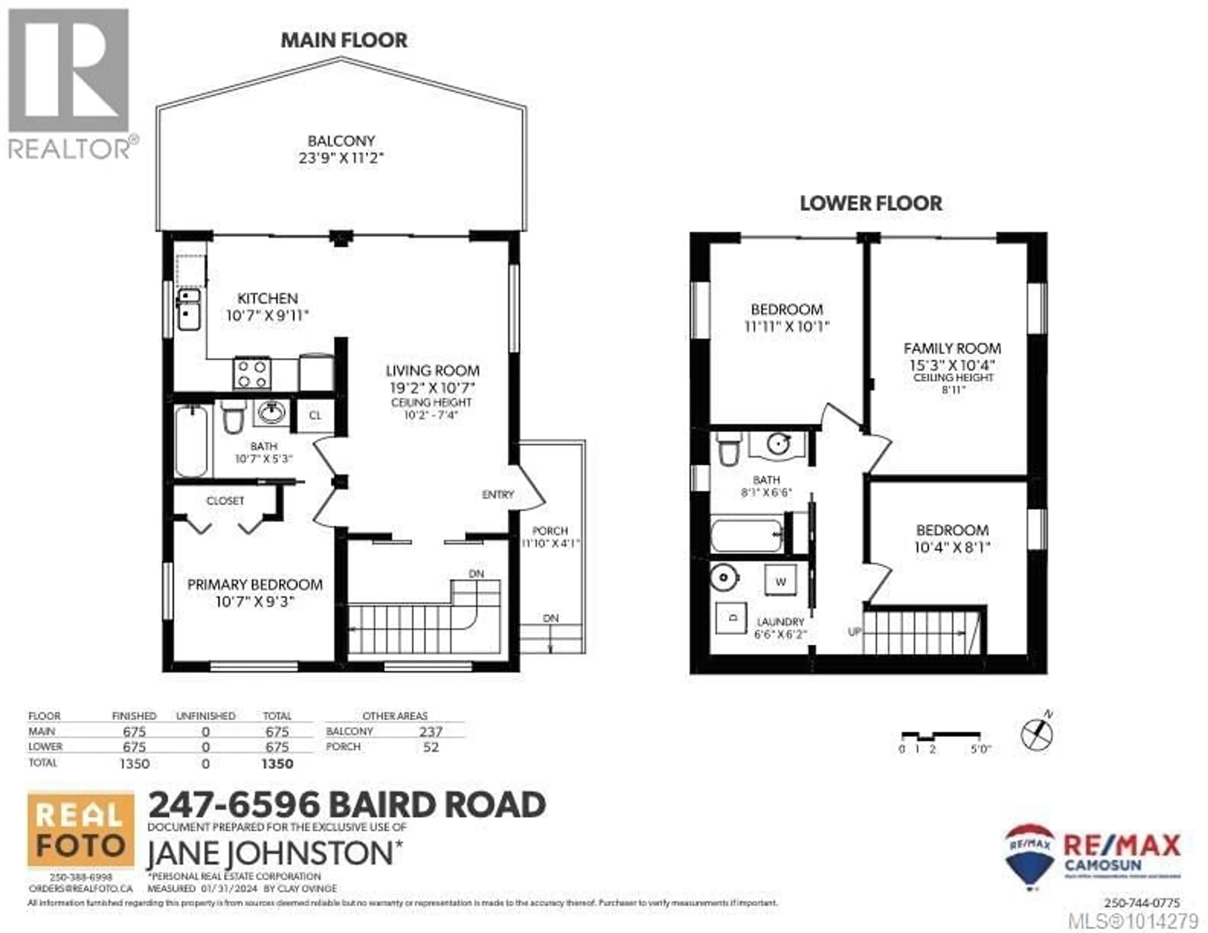 Floor plan for 247 - 6596 BAIRD ROAD, Port Renfrew British Columbia V0S1K0