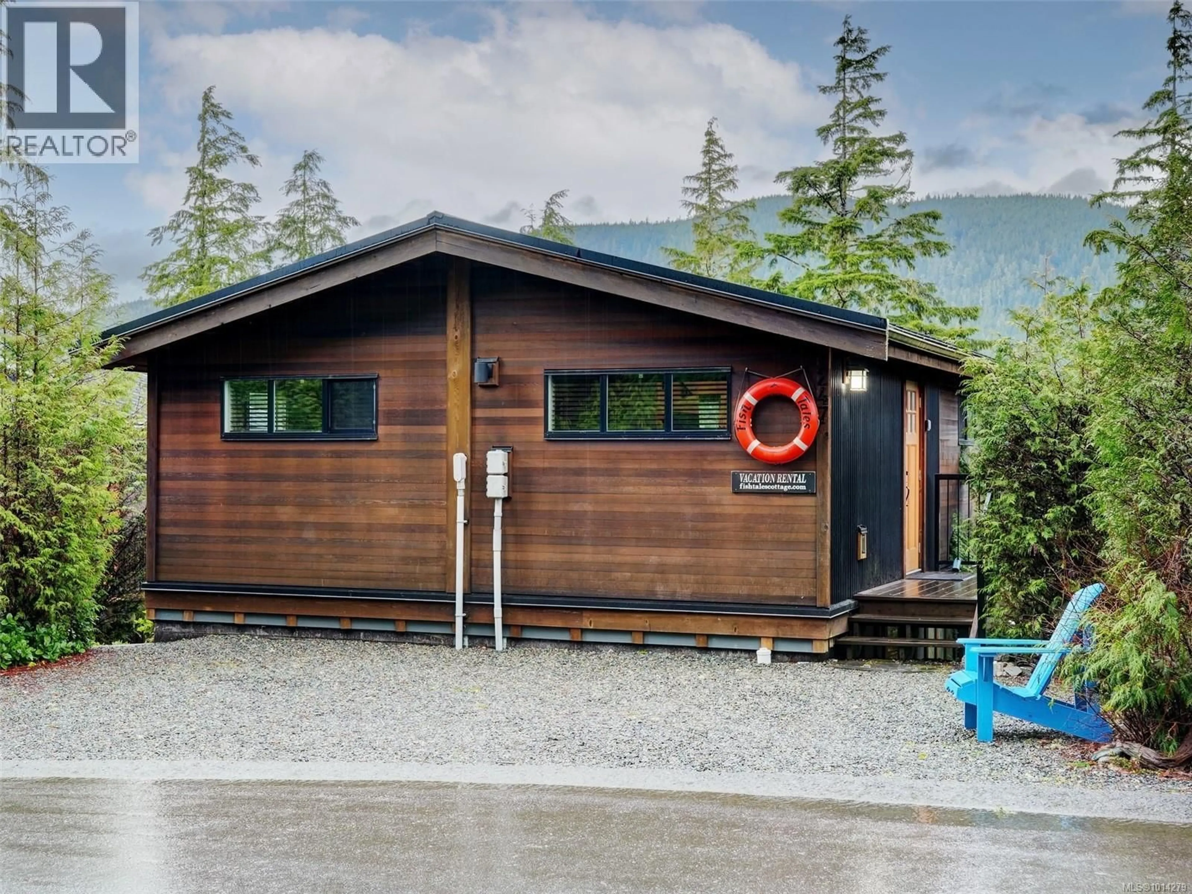 Home with vinyl exterior material, street for 247 - 6596 BAIRD ROAD, Port Renfrew British Columbia V0S1K0