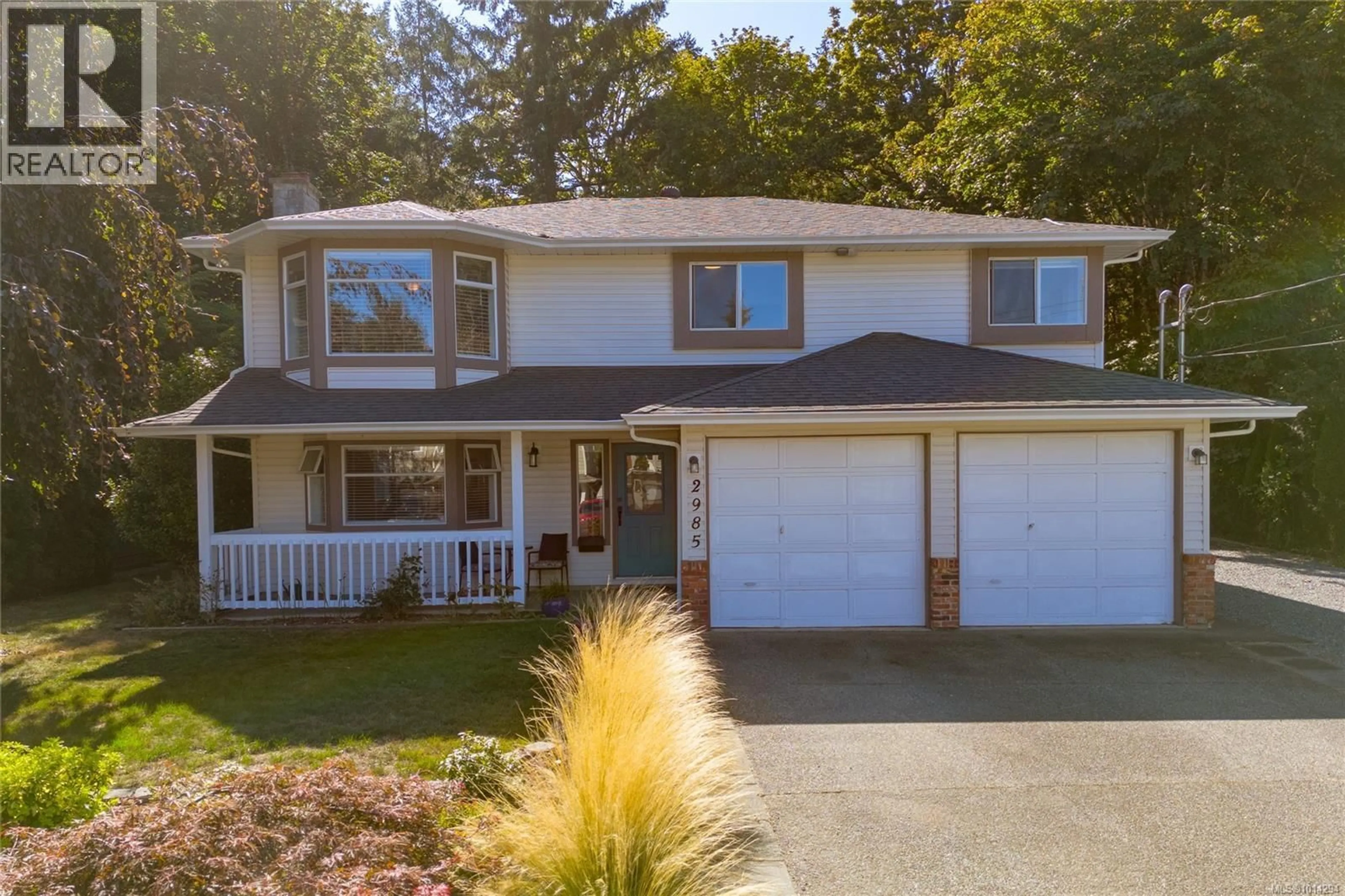 Home with vinyl exterior material, street for 2985 HARLEQUIN PLACE, Langford British Columbia V9B5B1