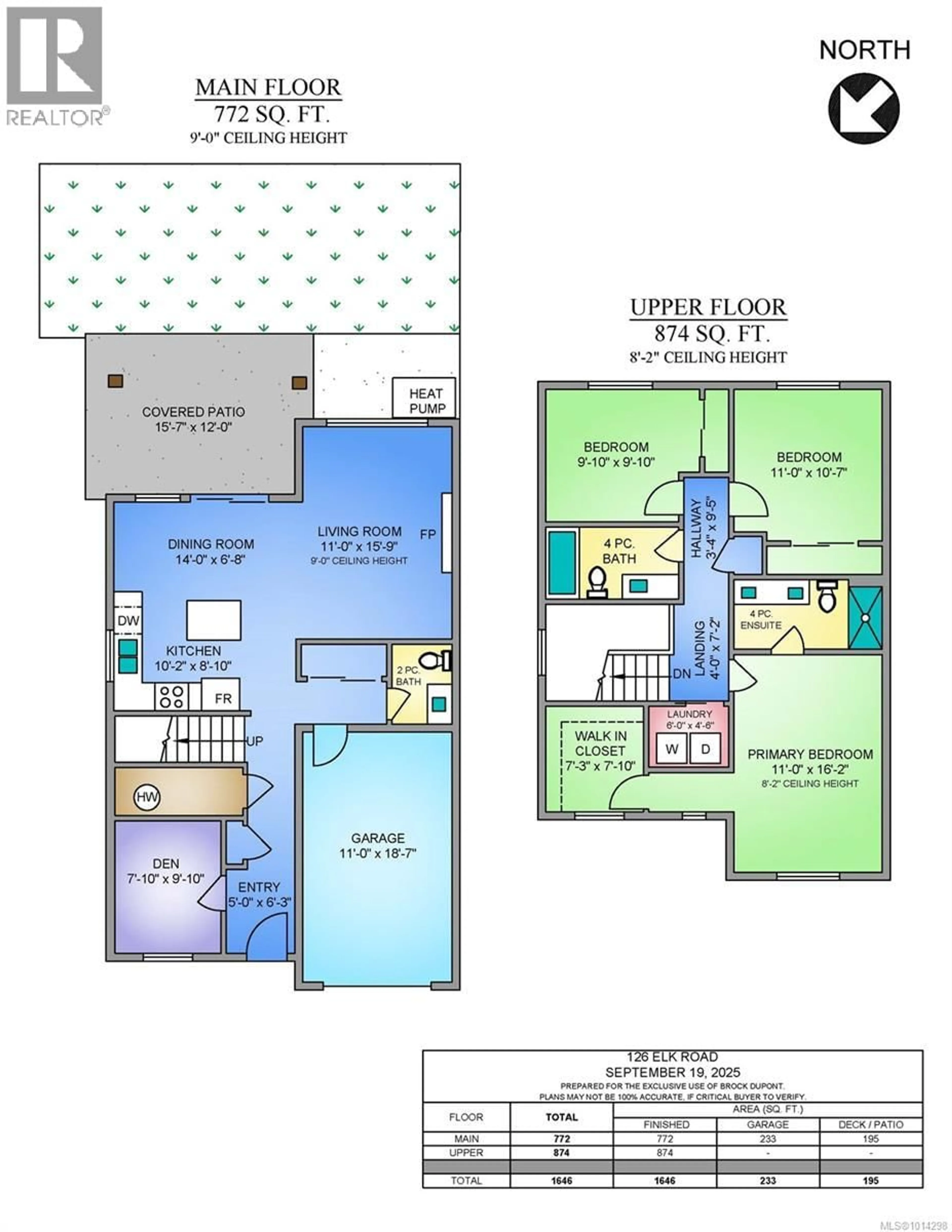 Floor plan for 126 ELK ROAD, Lake Cowichan British Columbia V0R2G0