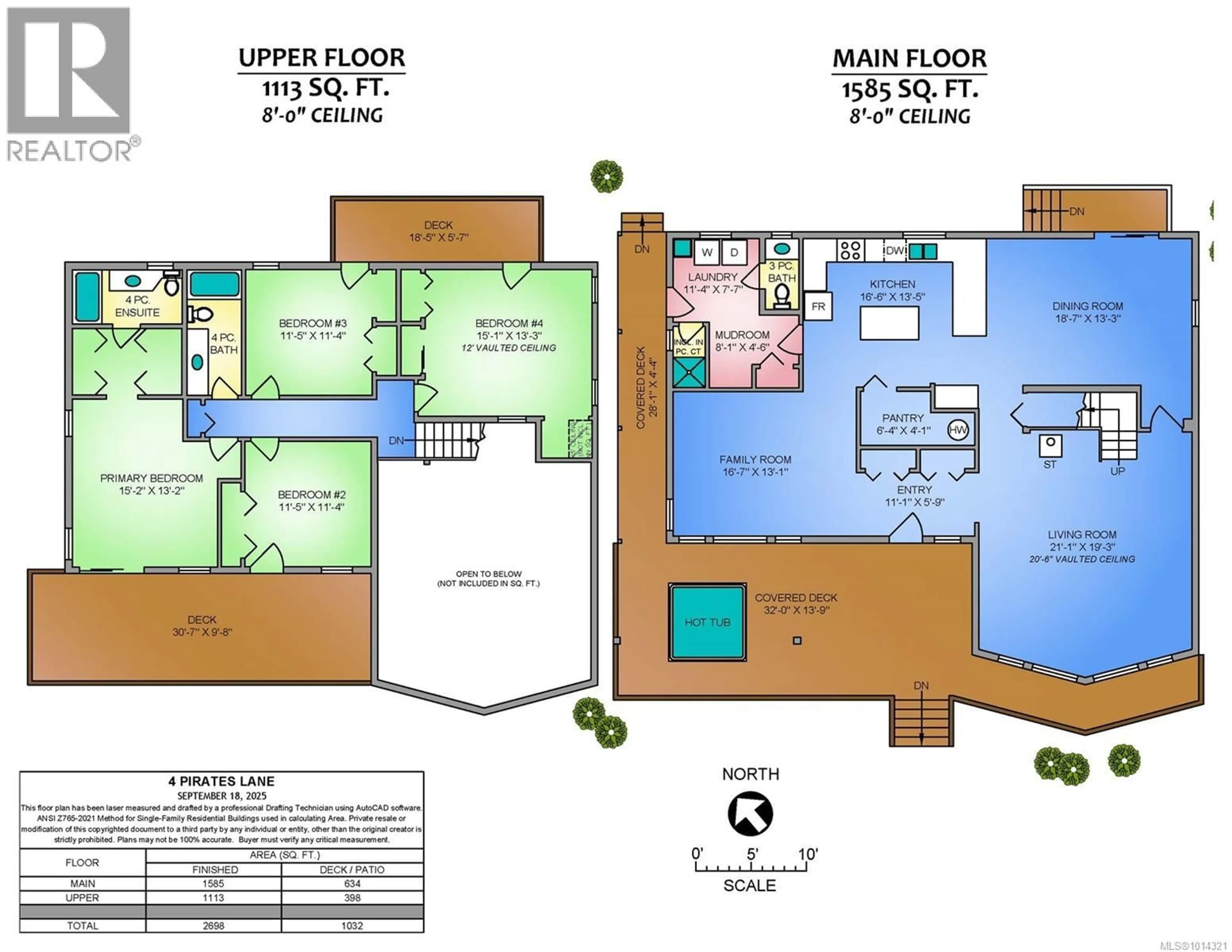 Floor plan for 4 PIRATES LANE, Protection Island British Columbia V9R6R1