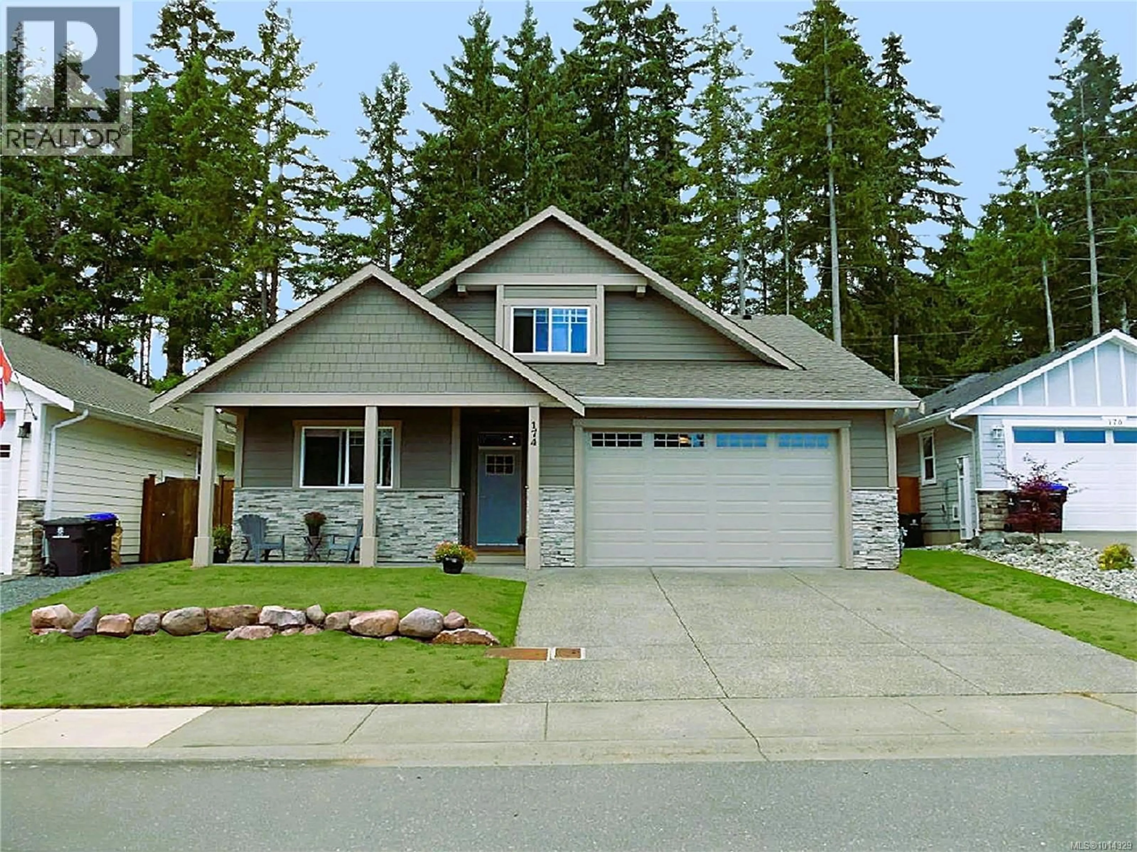 Home with vinyl exterior material, street for 174 - 303 ARDEN ROAD, Courtenay British Columbia V9N0A8