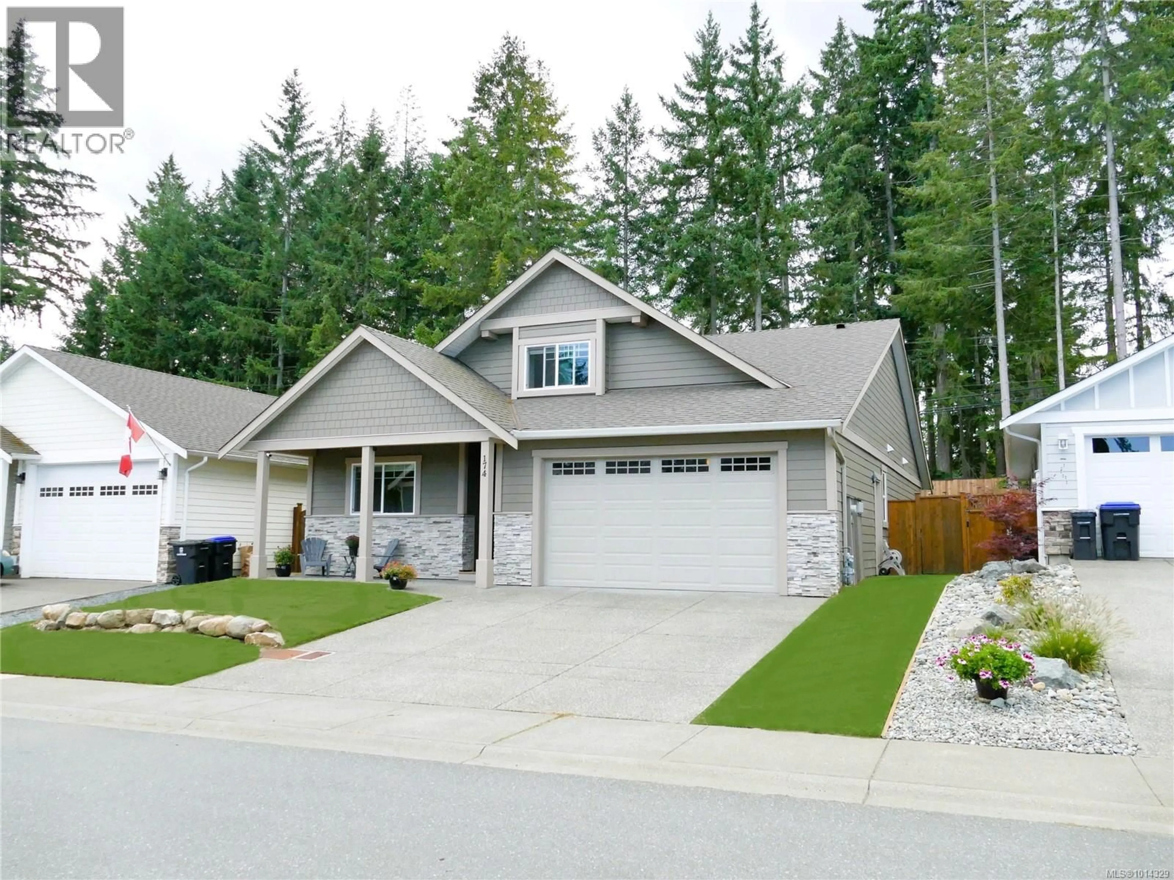 Home with vinyl exterior material, street for 174 - 303 ARDEN ROAD, Courtenay British Columbia V9N0A8