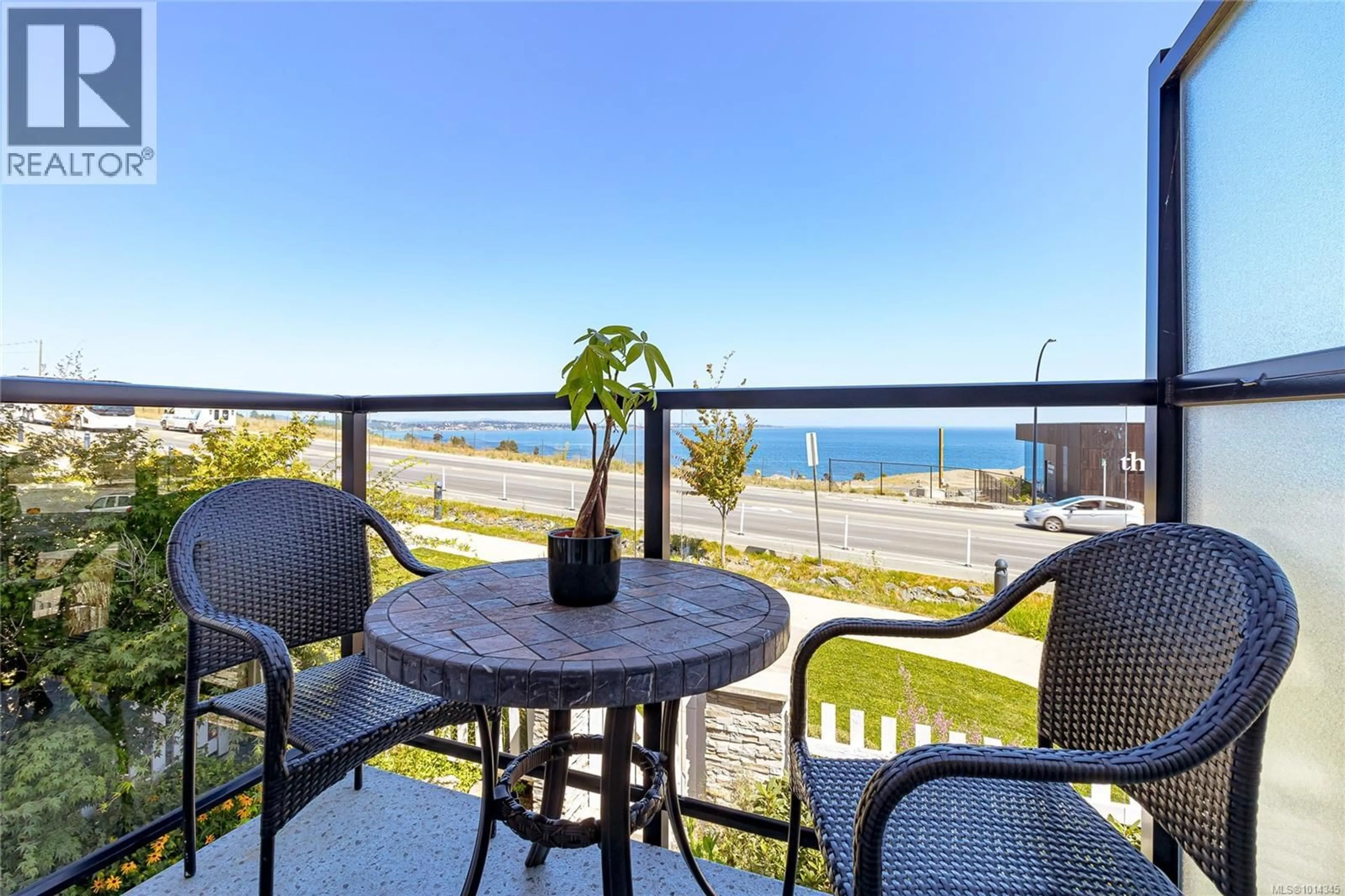 Patio, water/lake/river/ocean view for 141 - 3501 DUNLIN STREET, Colwood British Columbia V9C0P7