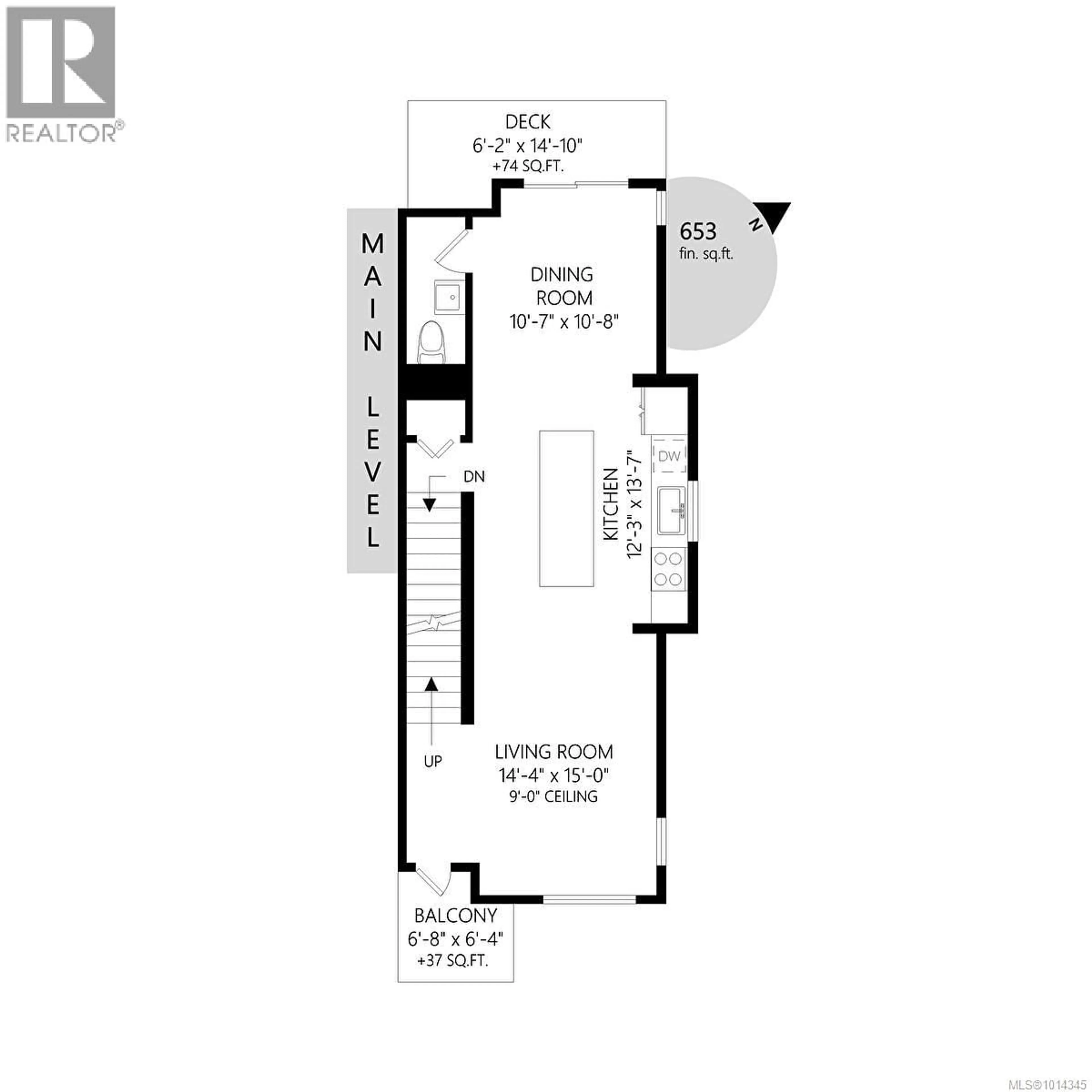 Floor plan for 141 - 3501 DUNLIN STREET, Colwood British Columbia V9C0P7