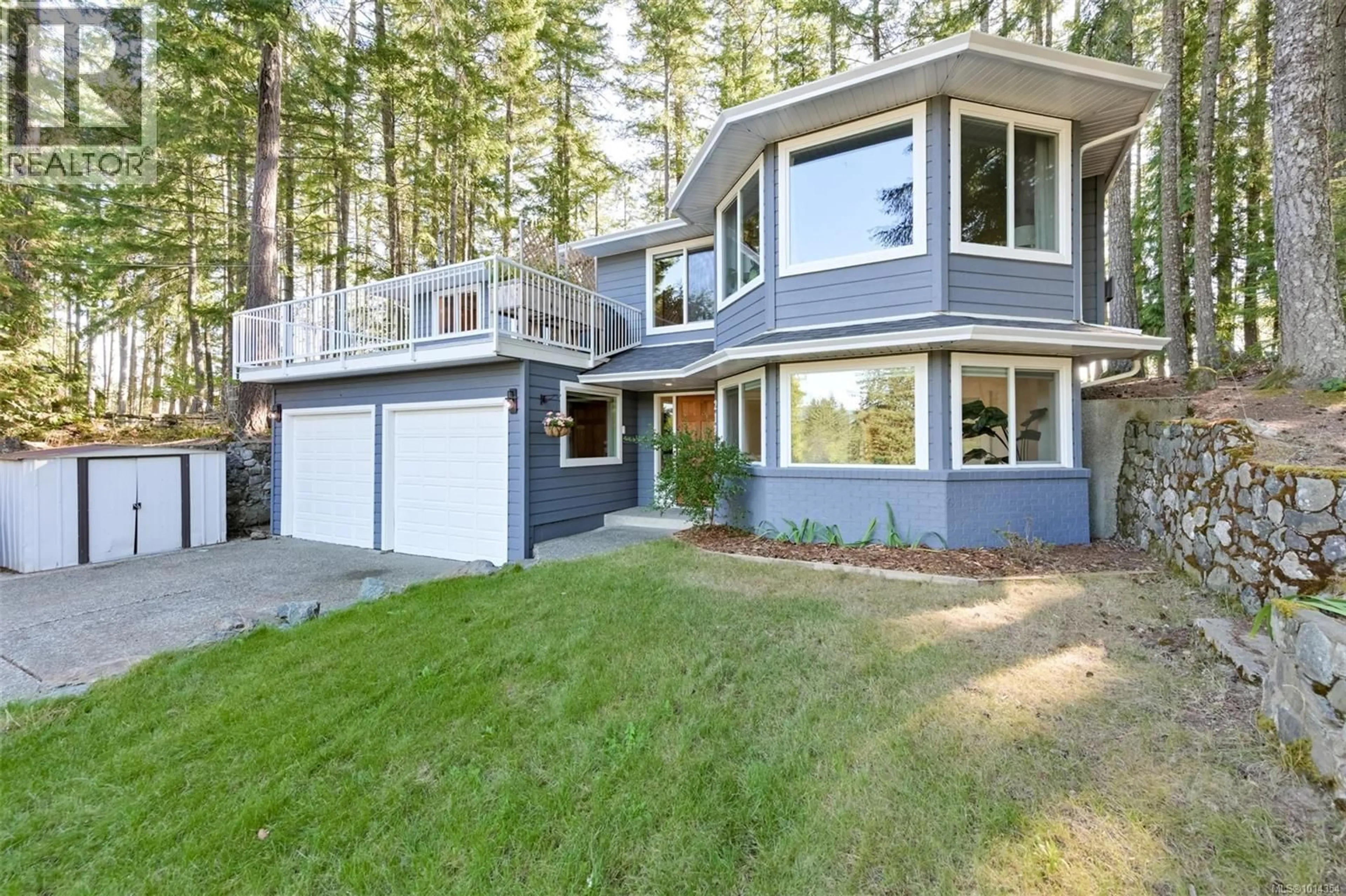 Home with vinyl exterior material, unknown for 2177 COLLEGE PLACE, Shawnigan Lake British Columbia V8H2H5