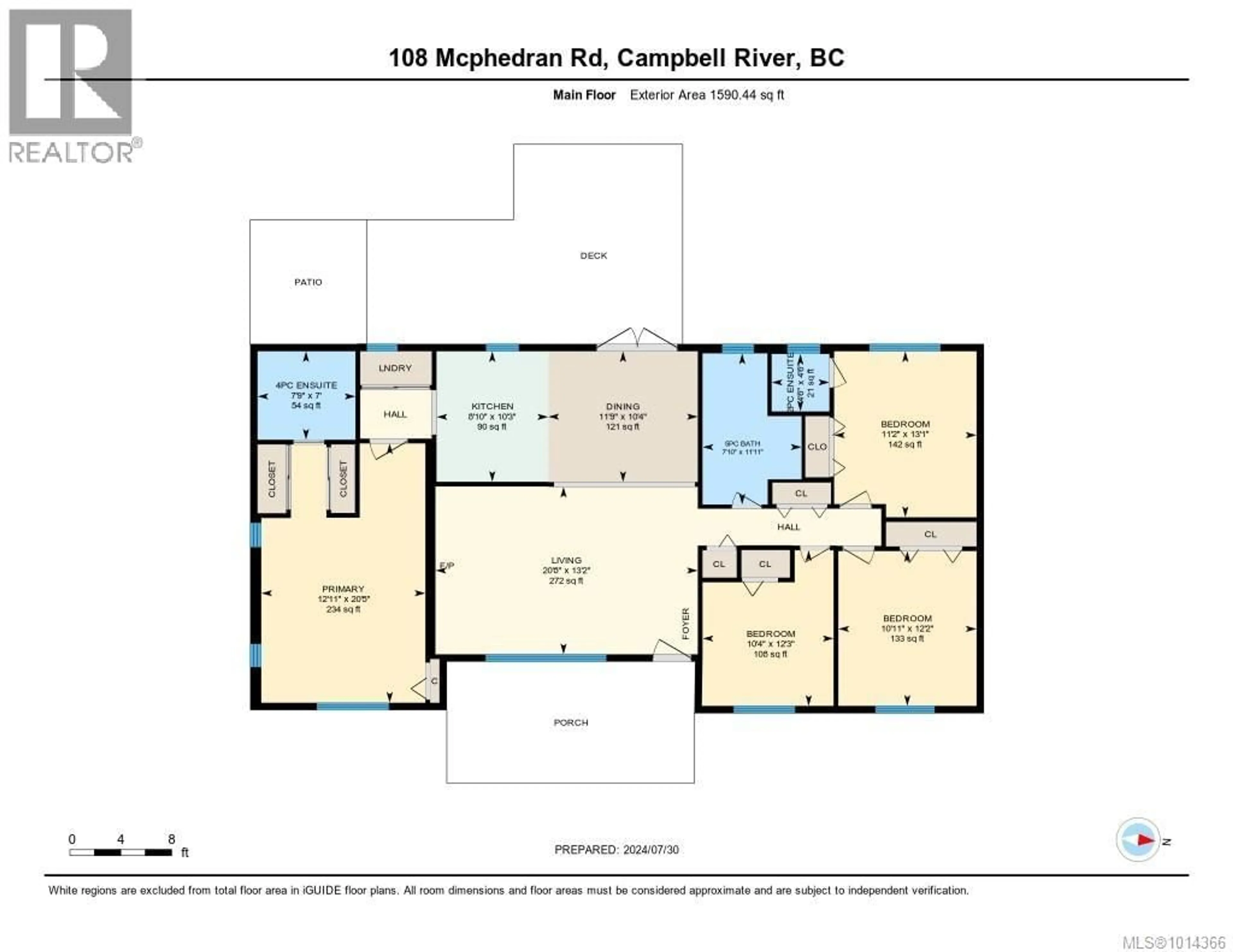 Floor plan for 108 MCPHEDRAN ROAD, Campbell River British Columbia V9W5P4