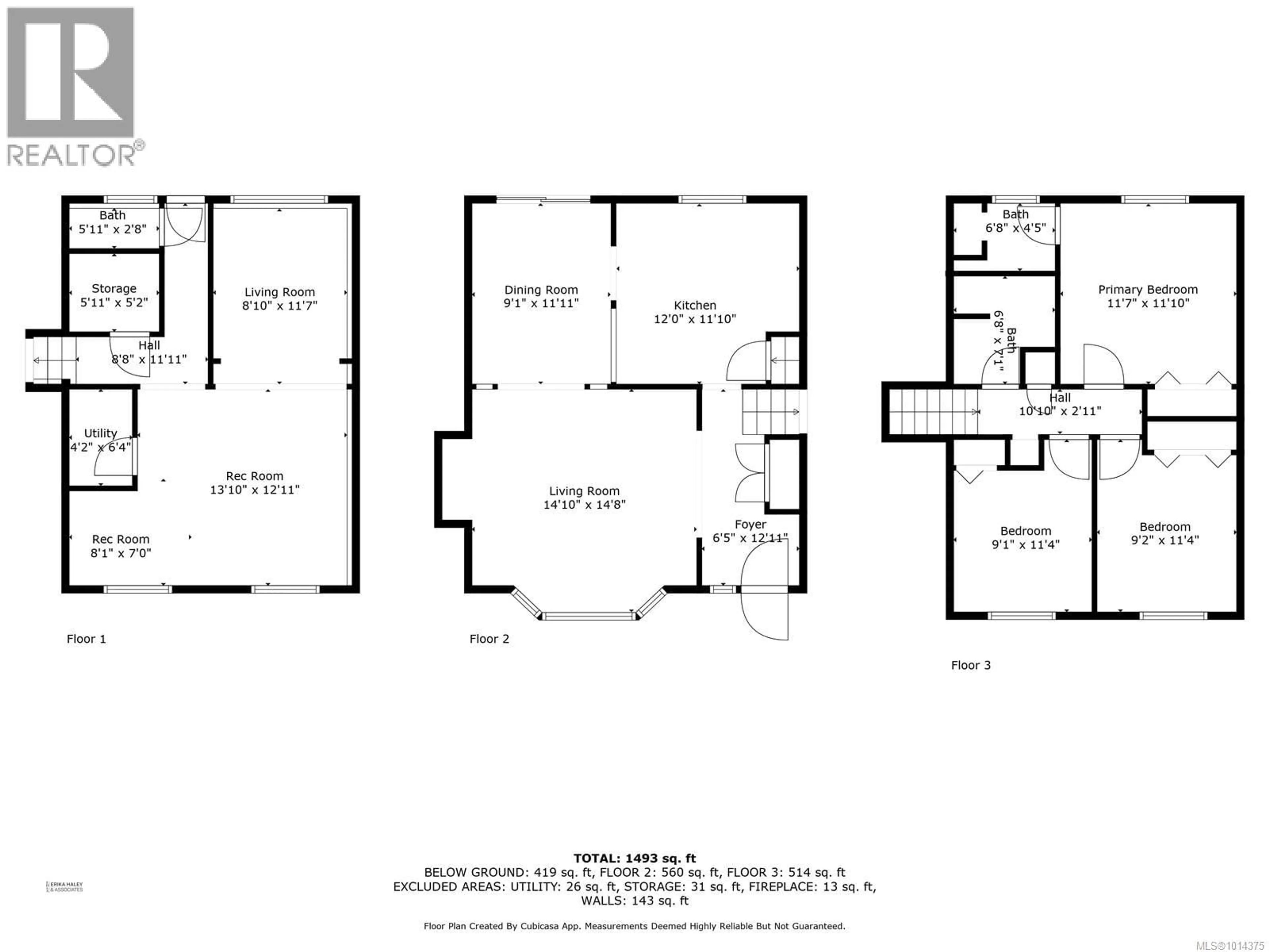 Floor plan for 538 CORMORANT ROAD, Campbell River British Columbia V9W5Z6