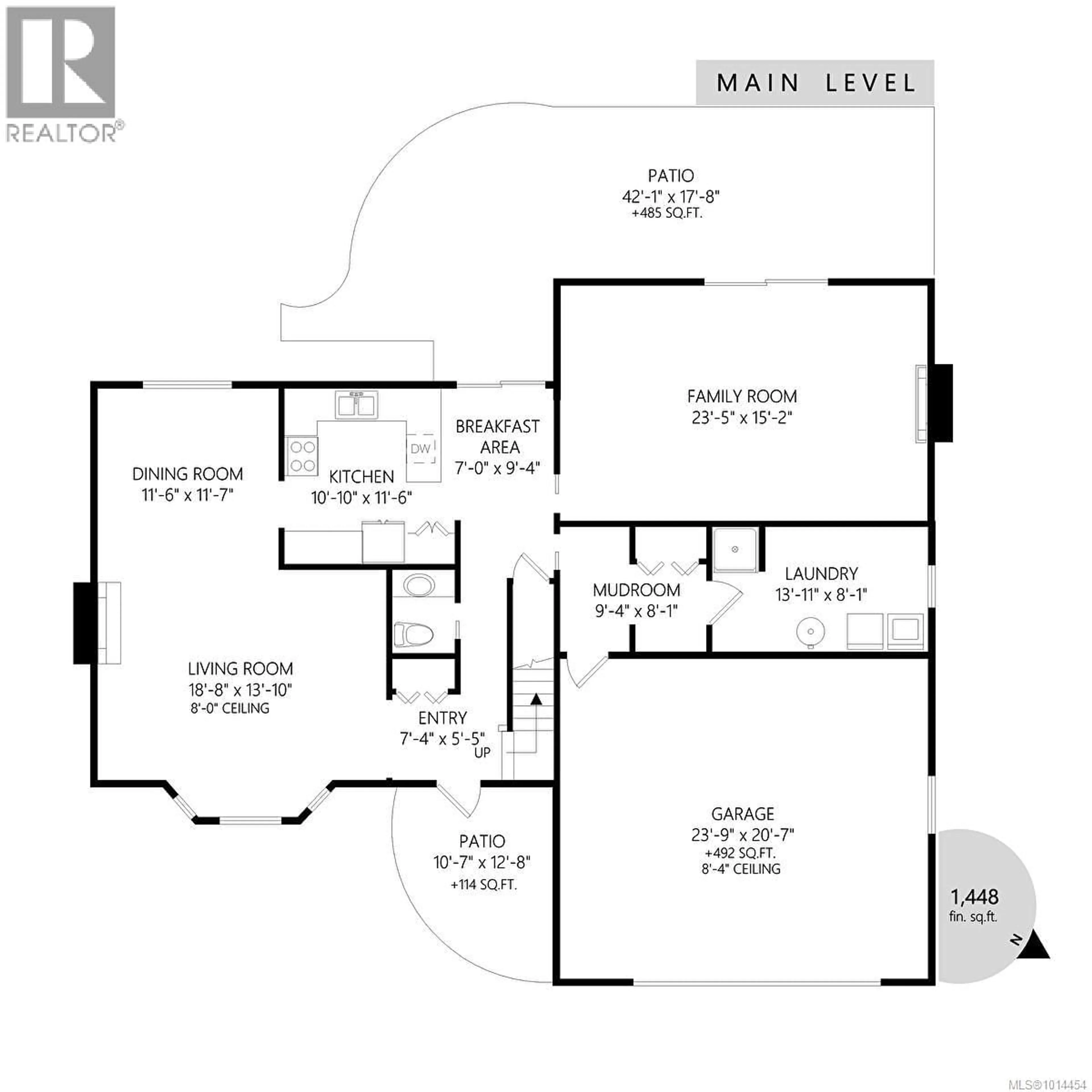 Floor plan for 1048 WOOD DUCK PLACE, Qualicum Beach British Columbia V9K1E2