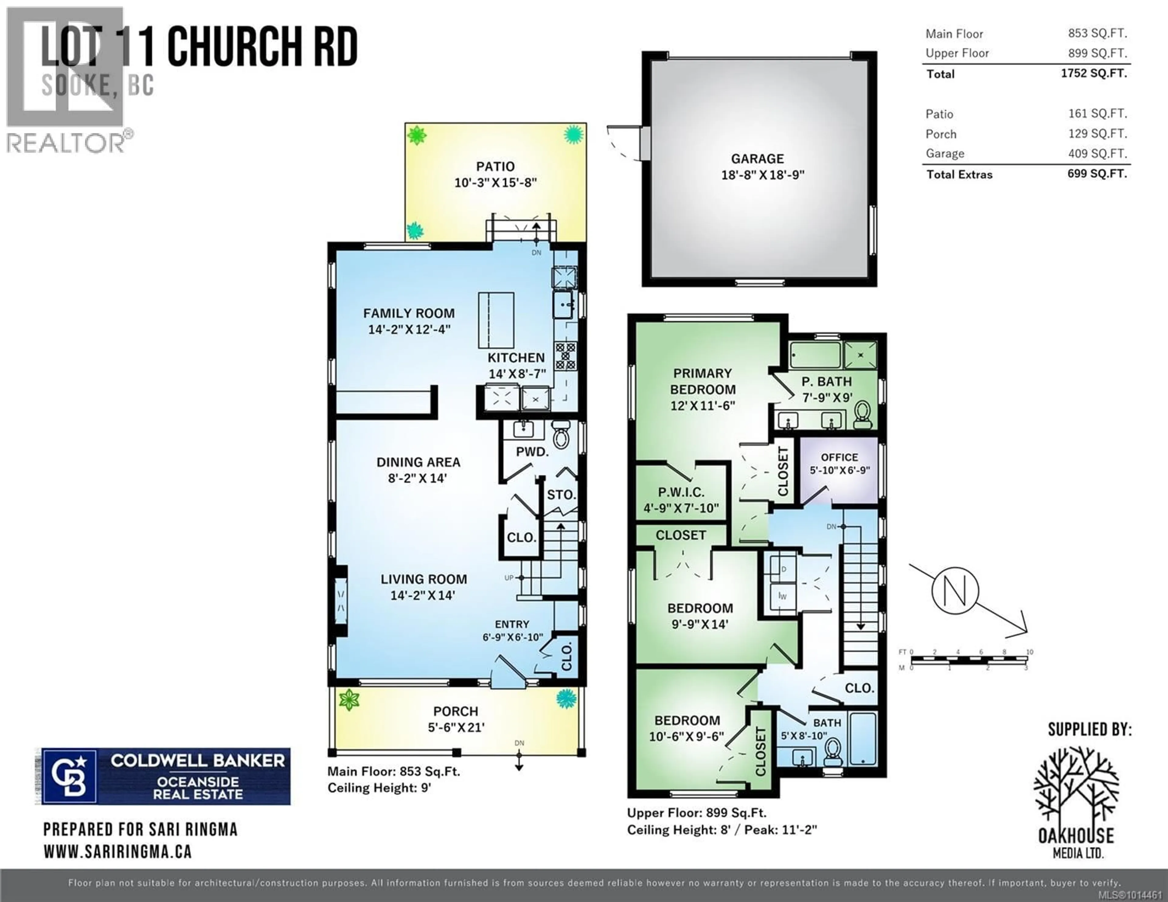 Floor plan for 2158 CHURCH ROAD, Sooke British Columbia V9Z0W7