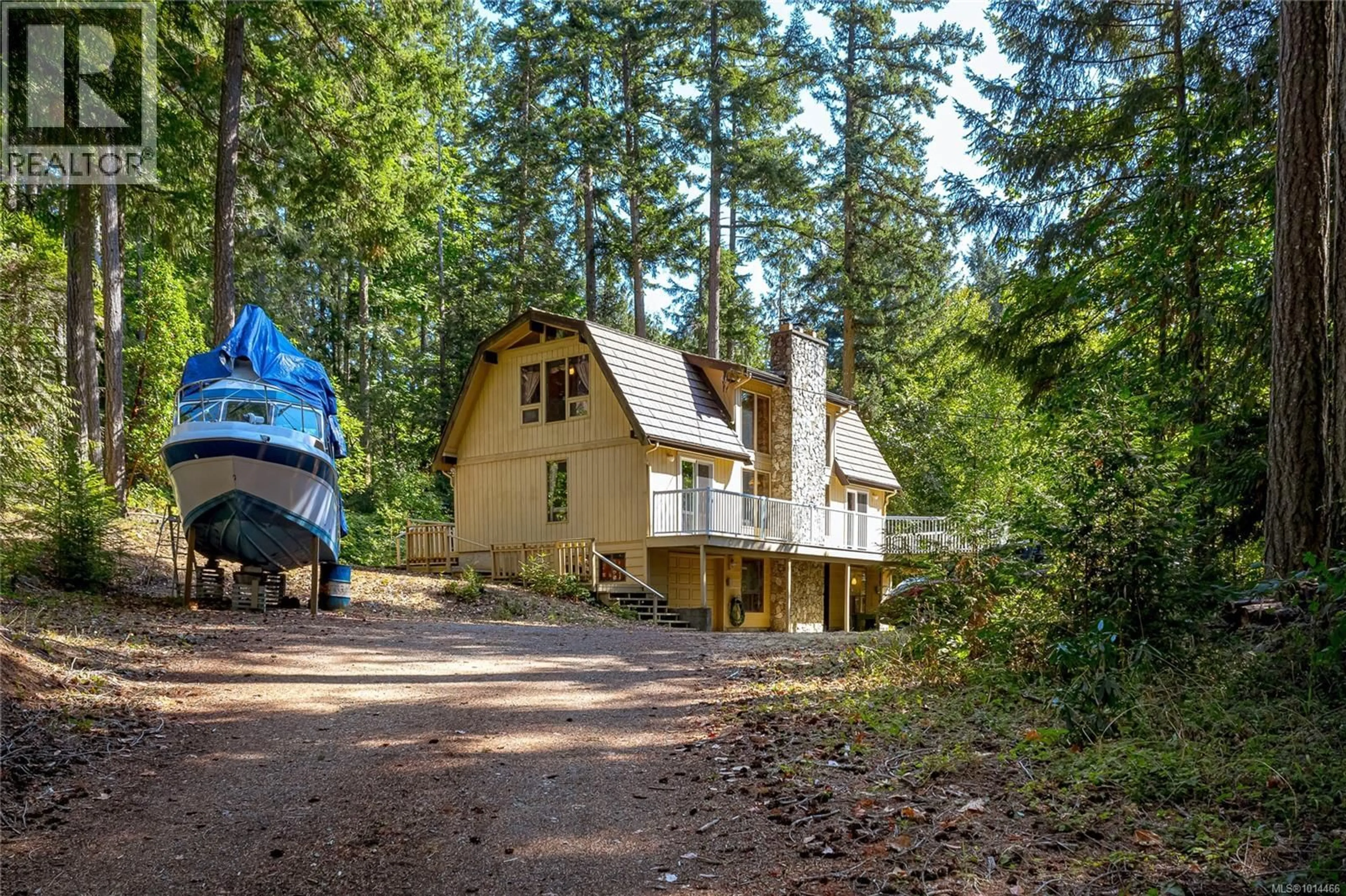 A pic from outside/outdoor area/front of a property/back of a property/a pic from drone, forest/trees view for 11379 WEST SAANICH ROAD, North Saanich British Columbia V8L5L1