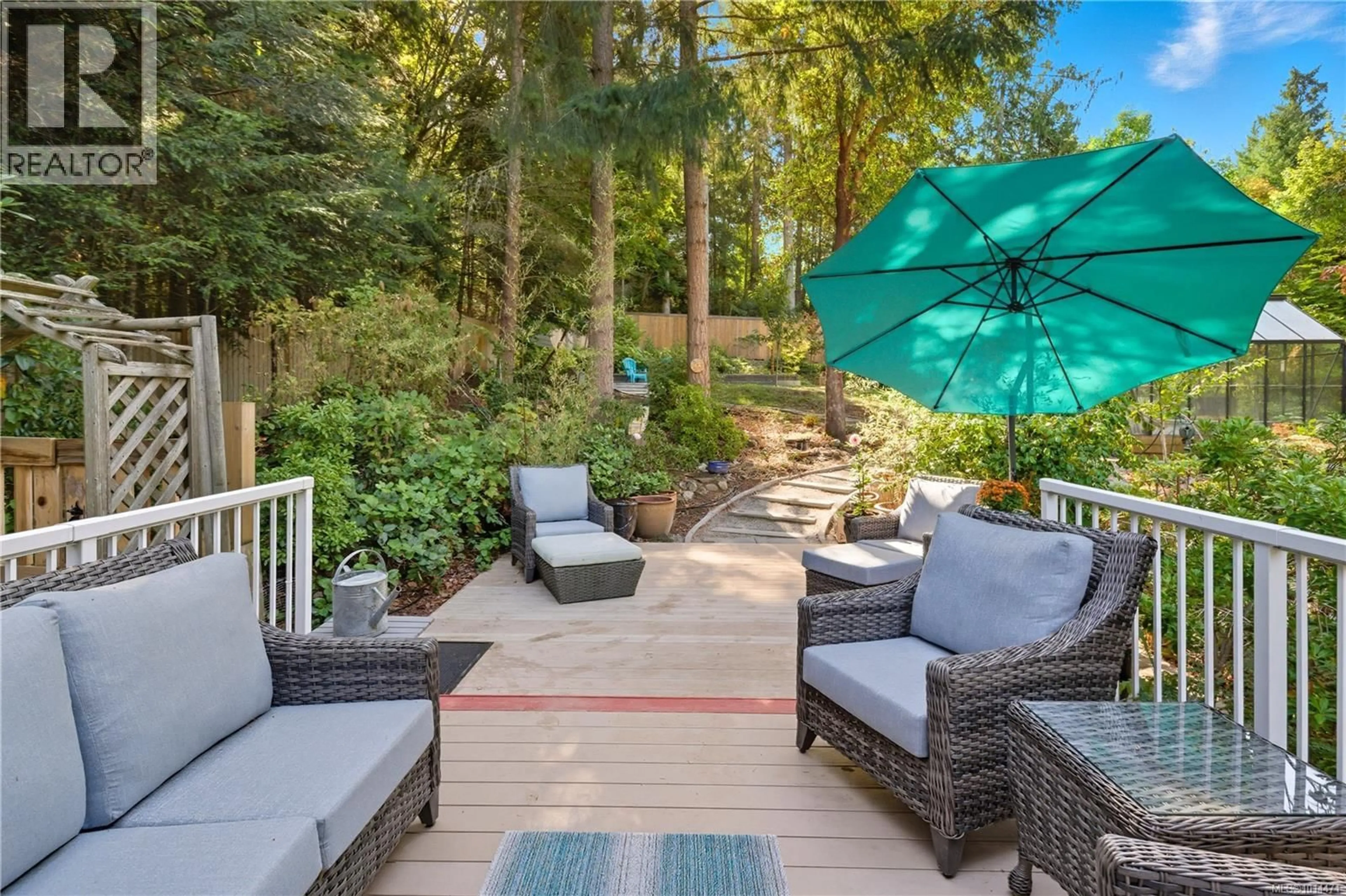 Patio, water/lake/river/ocean view for 1265 CLOAKE HILL ROAD, North Saanich British Columbia V8L5K3